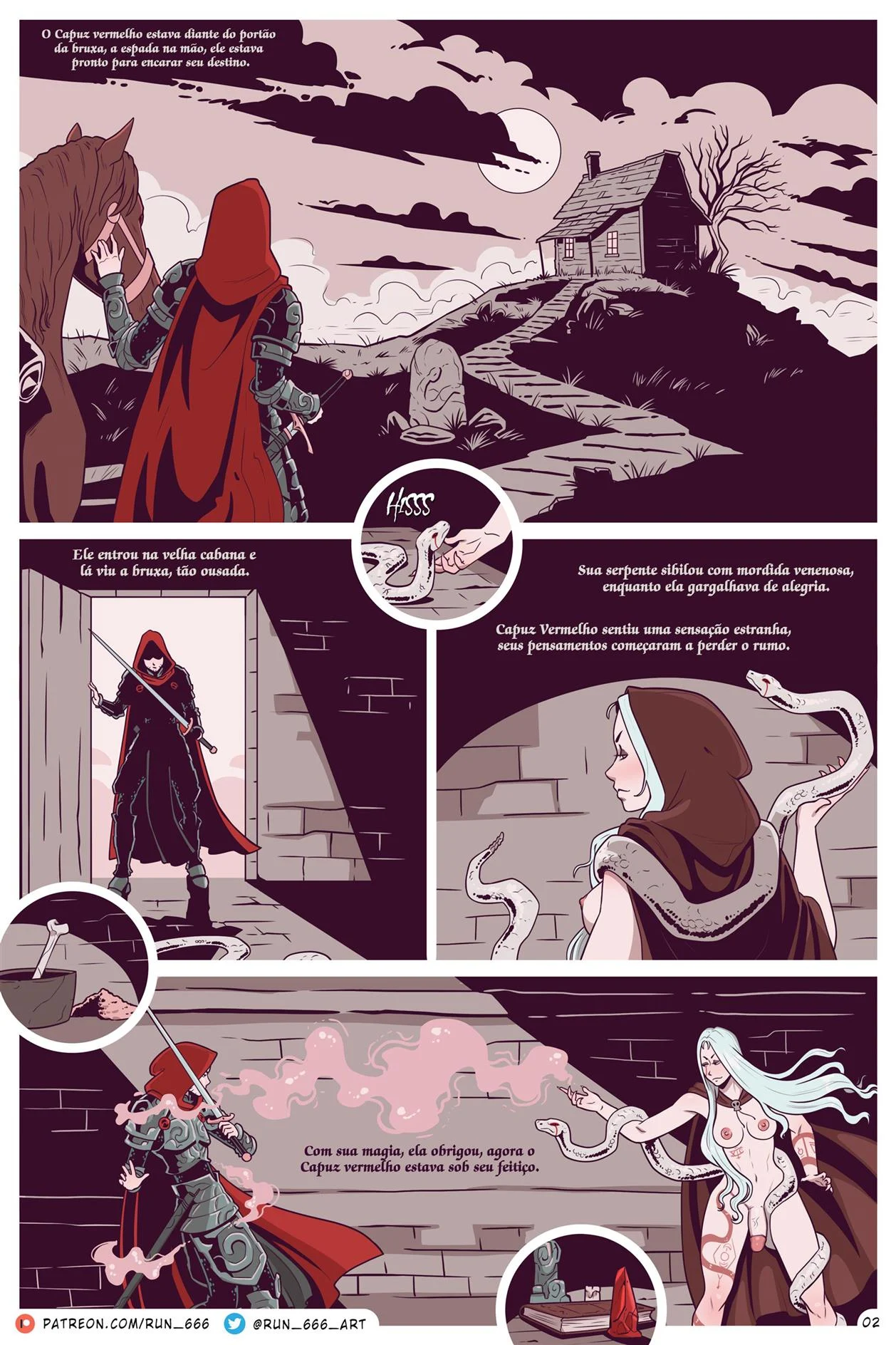 A Queda do Capuz Vermelho &ndash; Cartoon &ndash; Tradu&ccedil;&atilde;o Completa