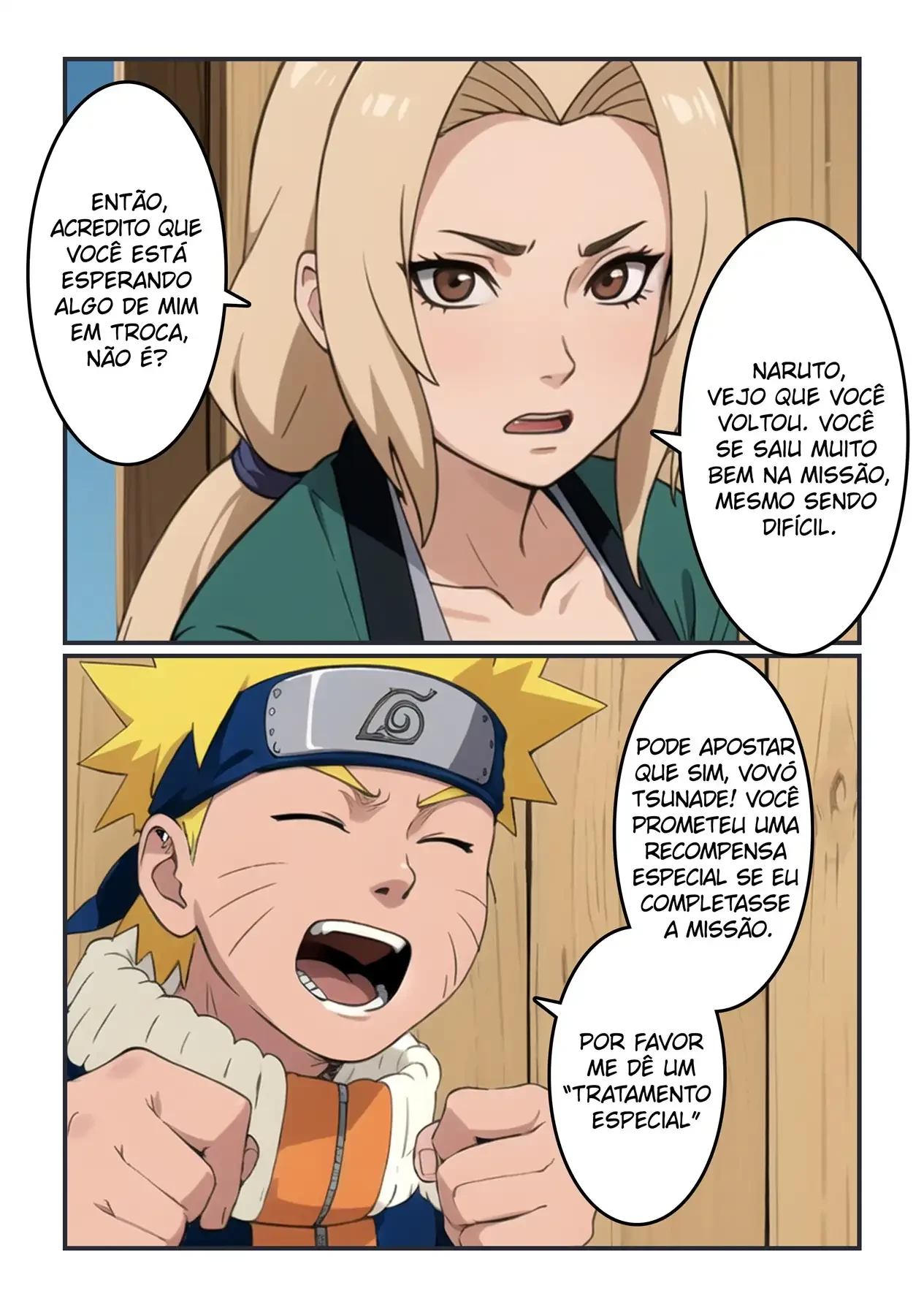 A Recompensa de Naruto Ap&oacute;s a Miss&atilde;o &ndash; HQ Hentai &ndash; Completo