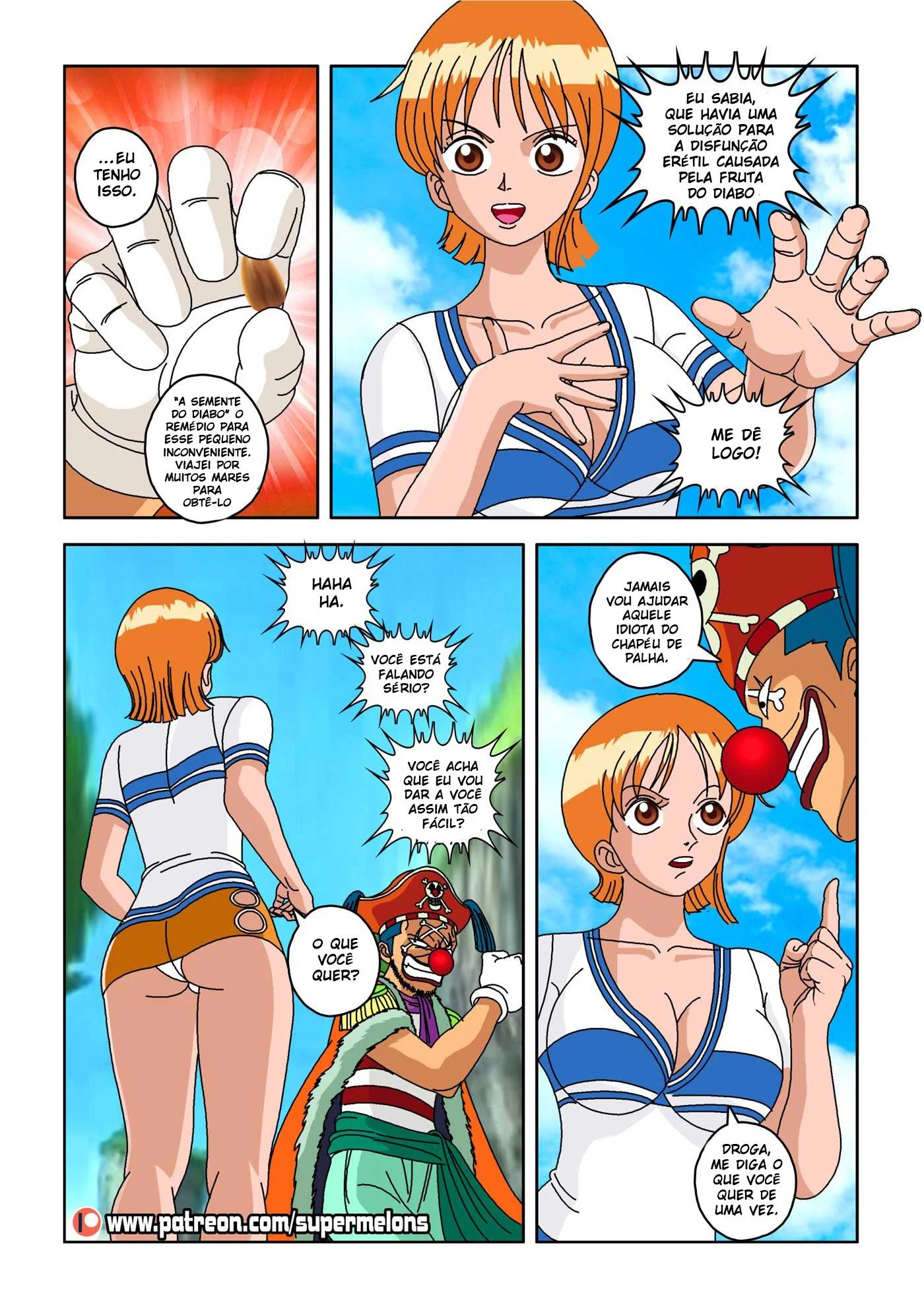 A semente do diabo – One Piece Hentai – Tradução Nacional A semente do diabo – One Piece Hentai – Tradução Nacional