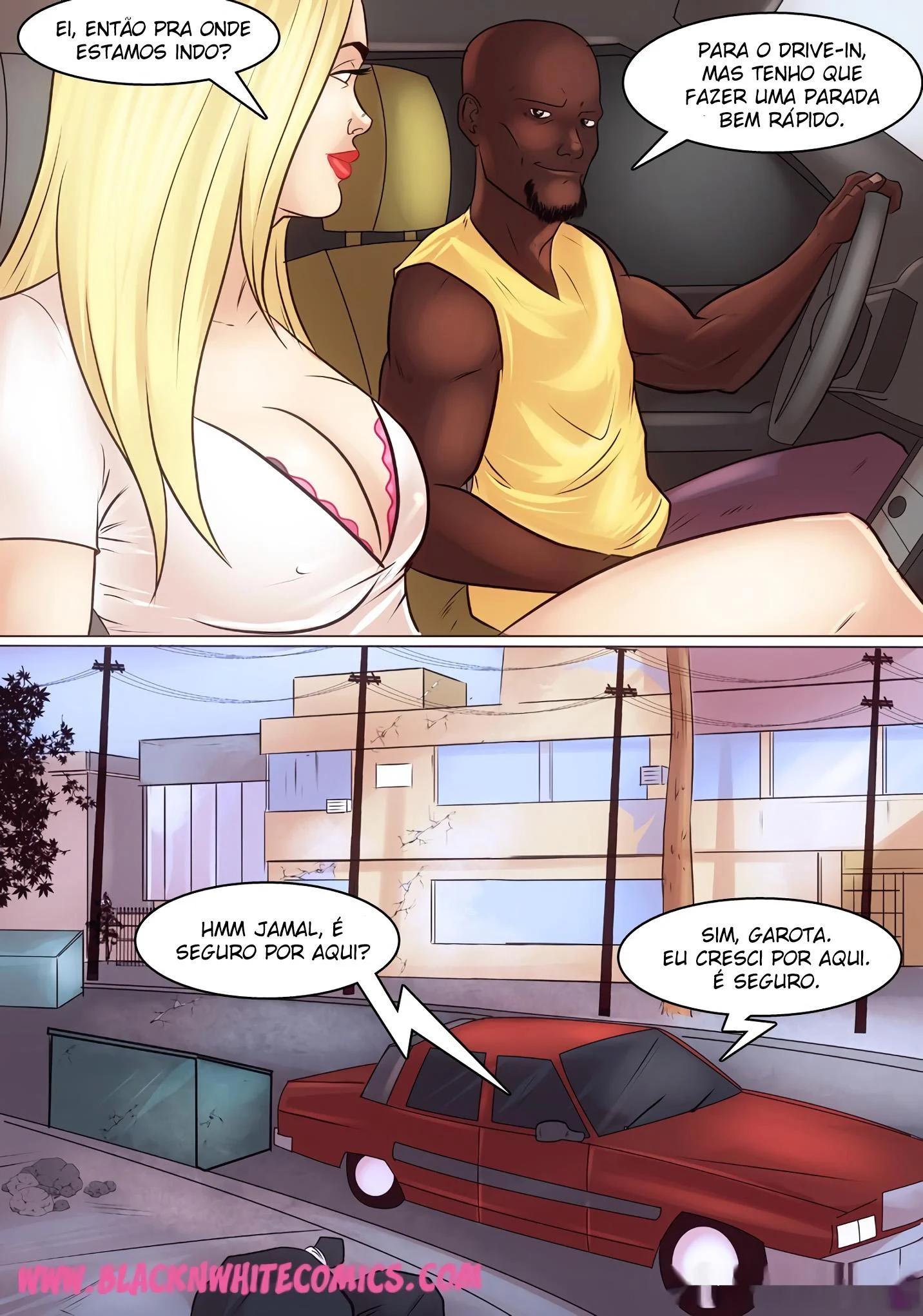 A vadia do col&eacute;gio &ndash; Sexo Grupal &ndash; Quadrinho em Portugu&ecirc;s PT-BR