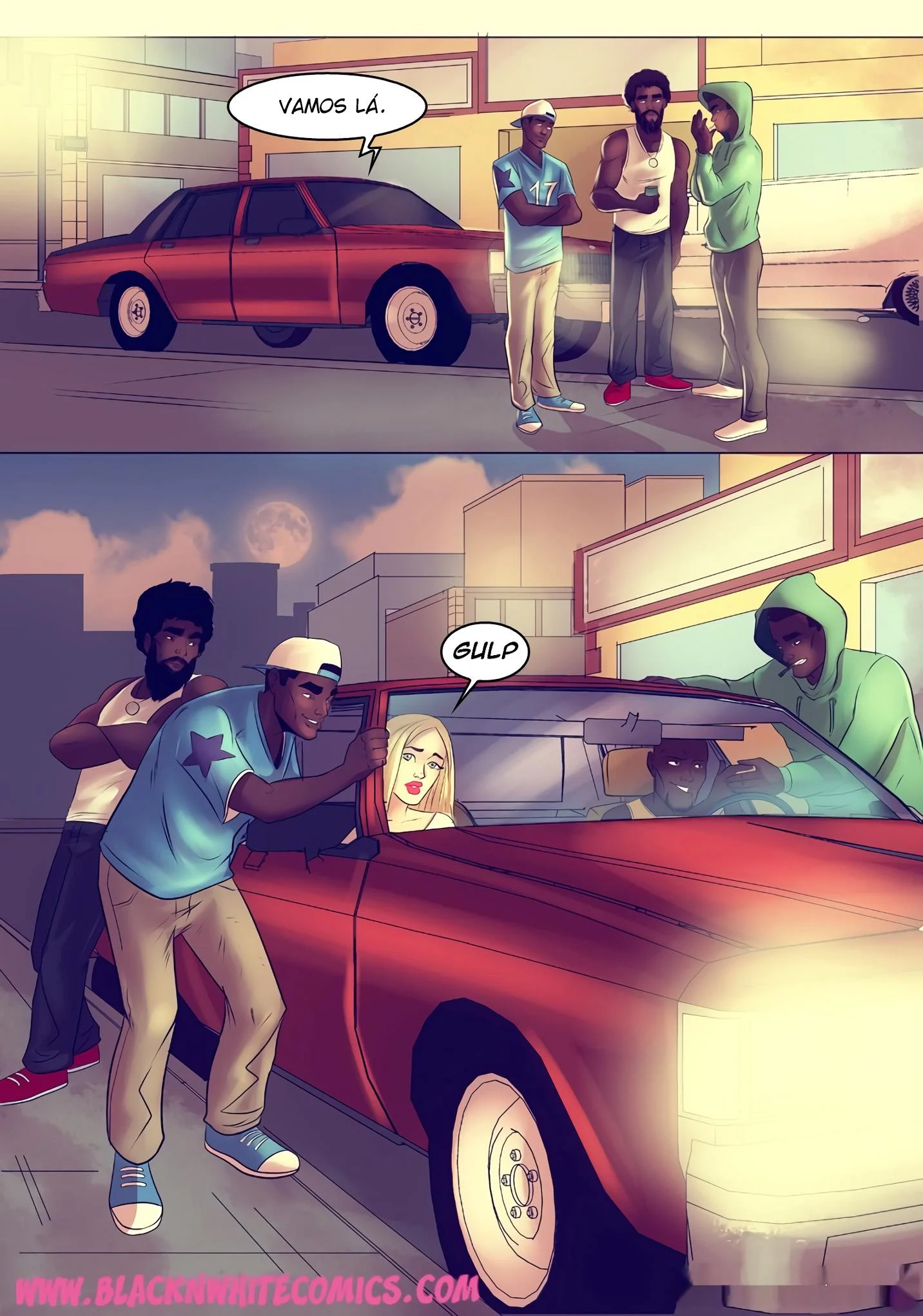 A vadia do col&eacute;gio &ndash; Sexo Grupal &ndash; Quadrinho em Portugu&ecirc;s PT-BR