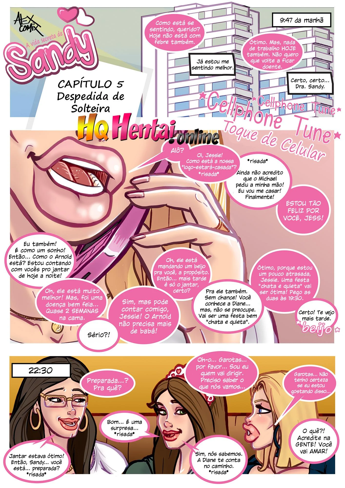 A vida secreta de Sandy &ndash; Quadrinhos Eroticos &ndash; Legendas em PT-BR