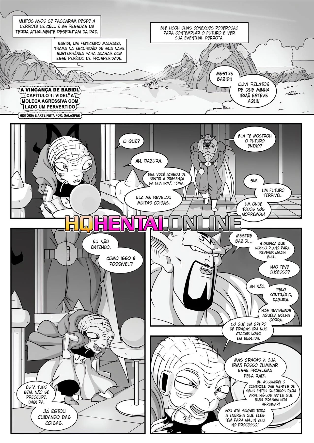 A Vingan&ccedil;a de Babidi &ndash; Boquete &ndash; Hentai em Portugu&ecirc;s