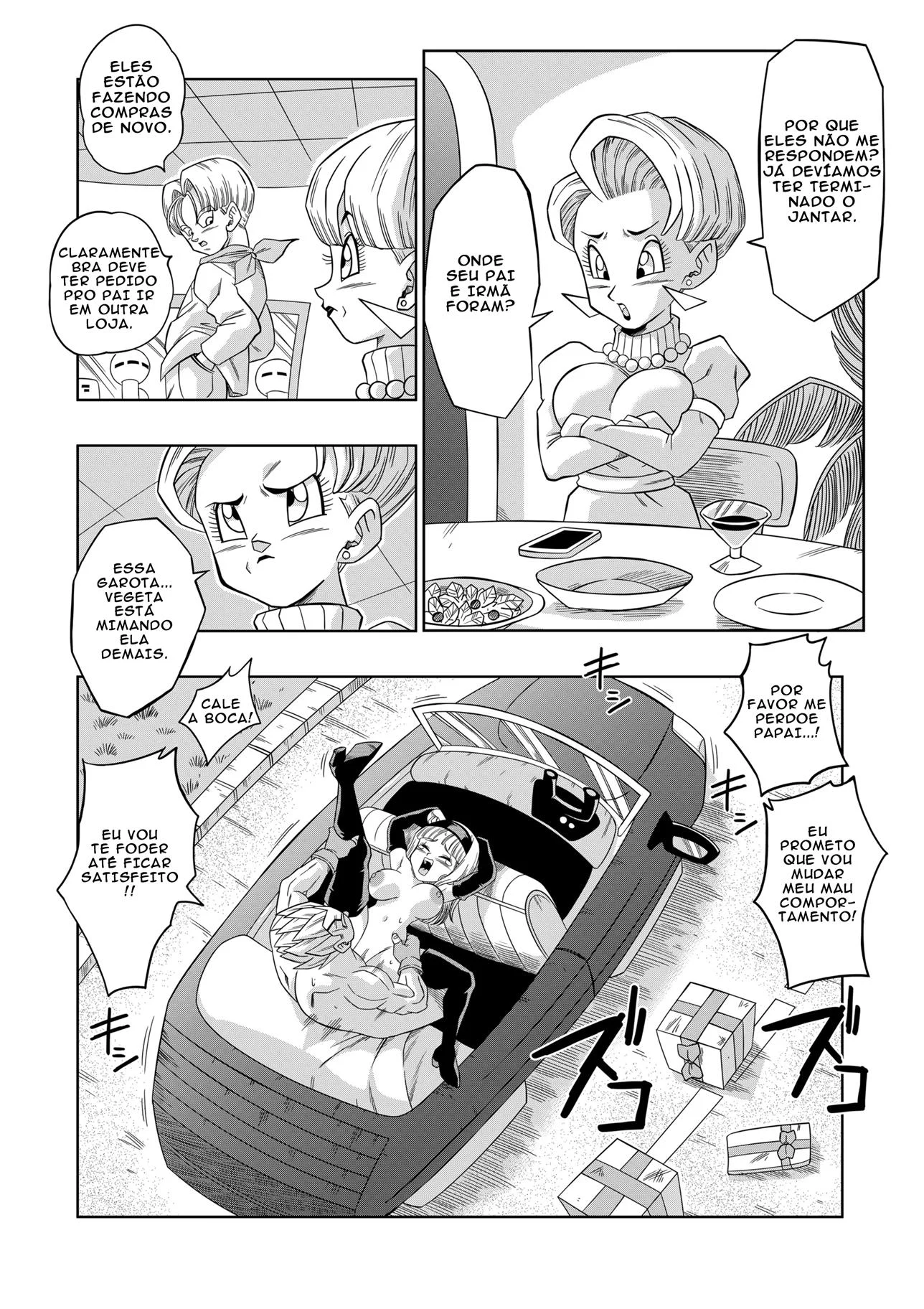 A vingan&ccedil;a de Baby &ndash; Boquete &ndash; Quadrinho De Sexo Em PT-BR