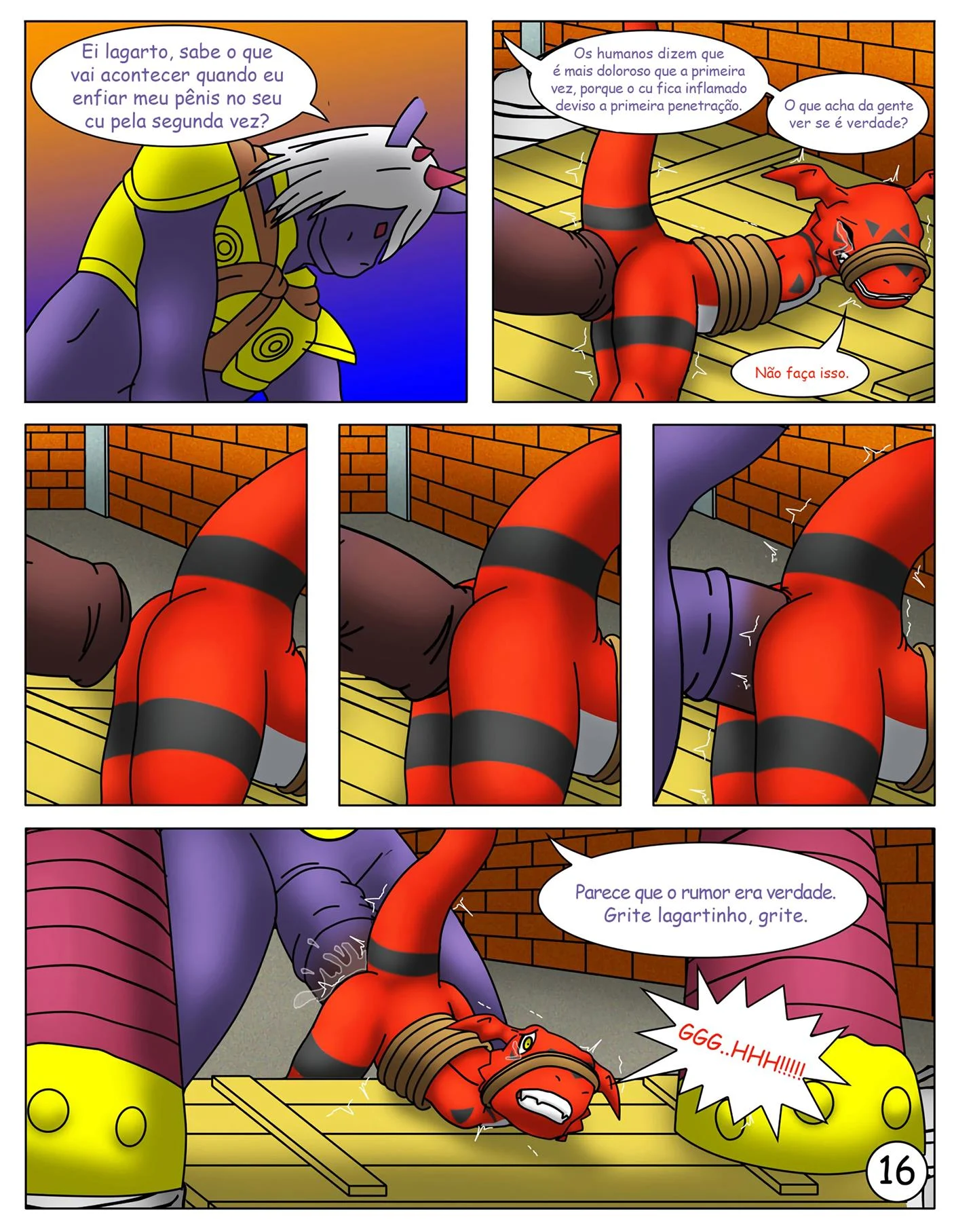 A vingan&ccedil;a de Indramon &ndash; Hentai Gay &ndash; Quadrinho em Portugu&ecirc;s PT-BR