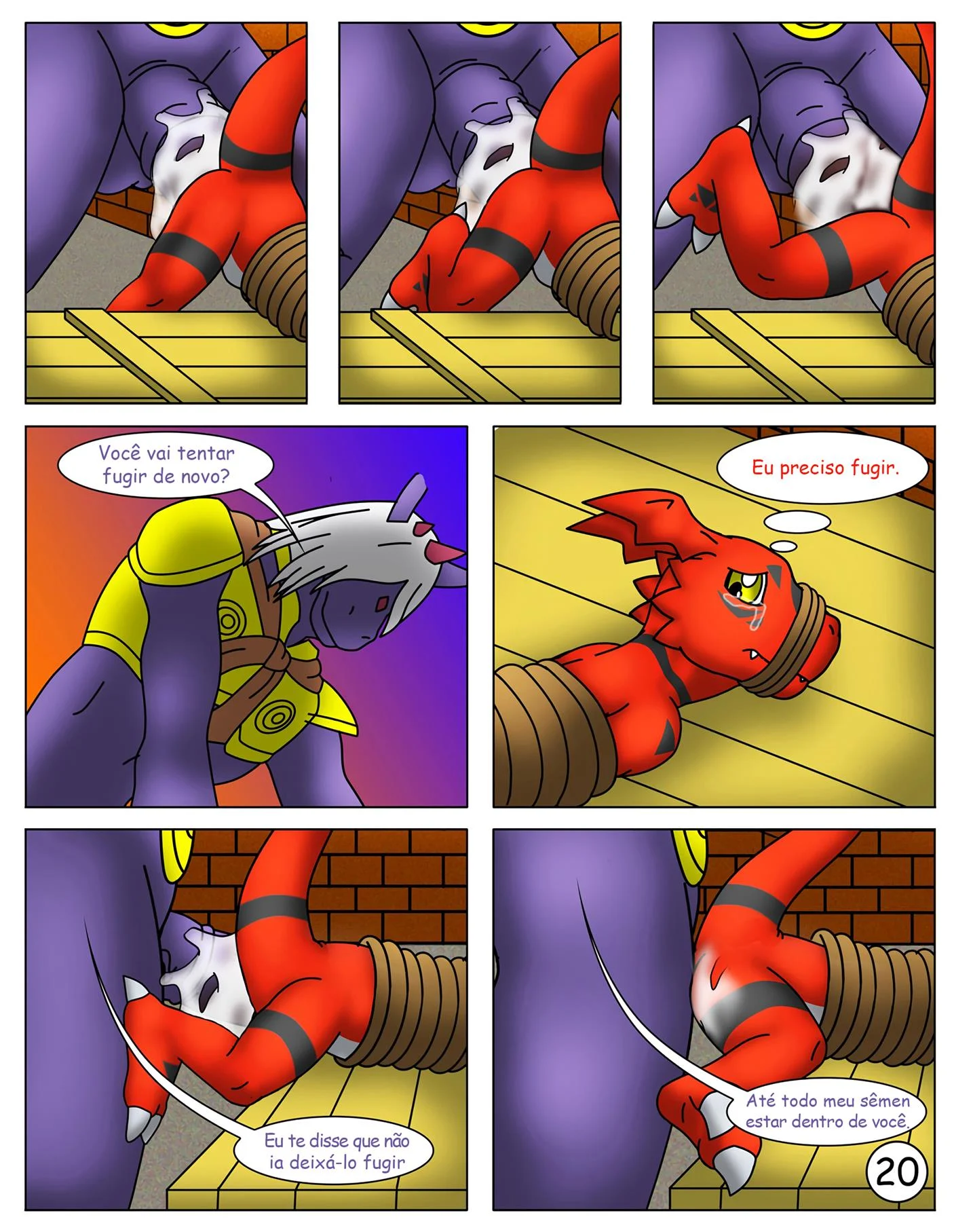 A vingan&ccedil;a de Indramon &ndash; Hentai Gay &ndash; Quadrinho em Portugu&ecirc;s PT-BR