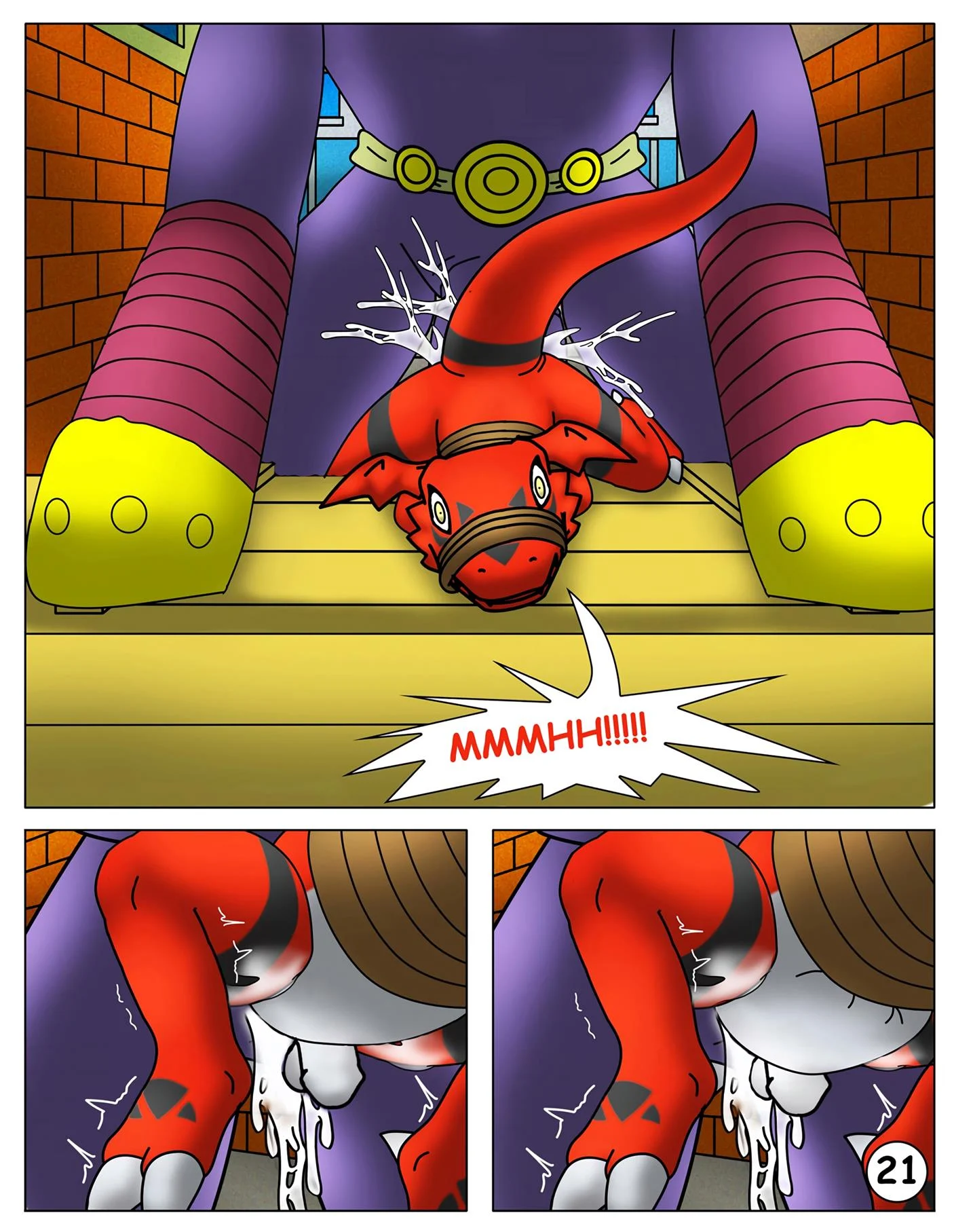 A vingan&ccedil;a de Indramon &ndash; Hentai Gay &ndash; Quadrinho em Portugu&ecirc;s PT-BR