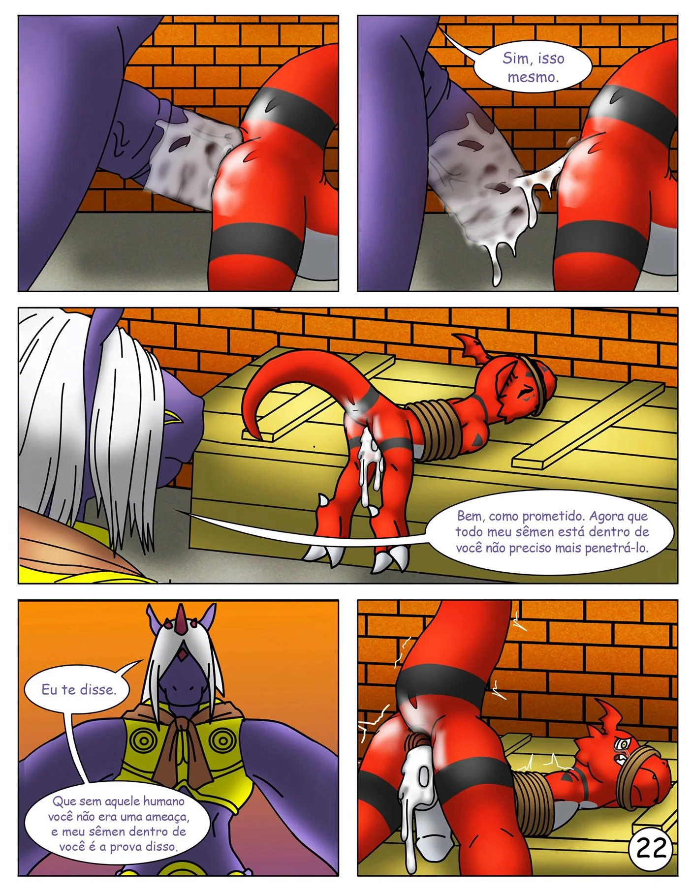 A vingan&ccedil;a de Indramon &ndash; Hentai Gay &ndash; Quadrinho em Portugu&ecirc;s PT-BR