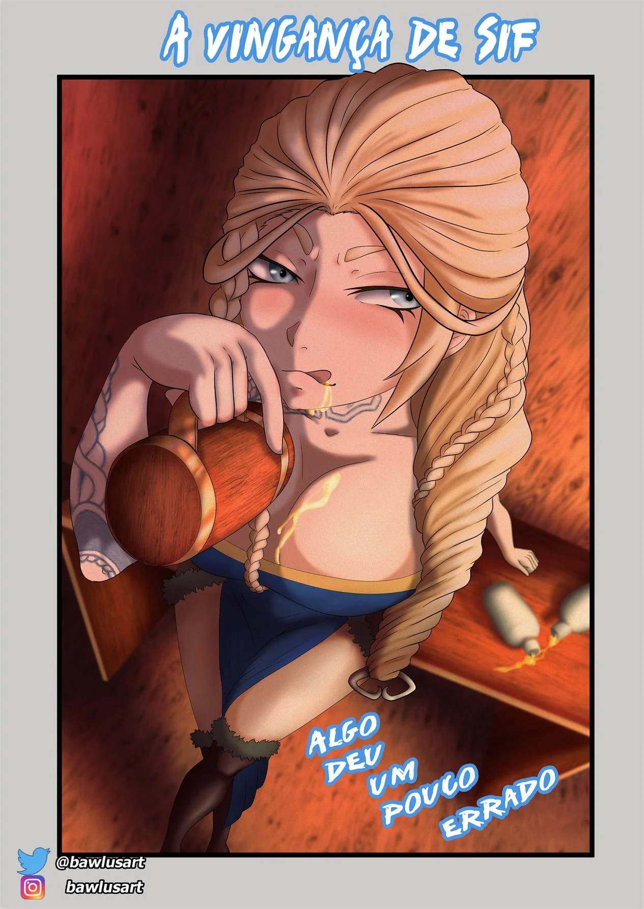 A Vingan&ccedil;a de Sif &ndash; Hentai Sem Censura &ndash; Todo Traduzido