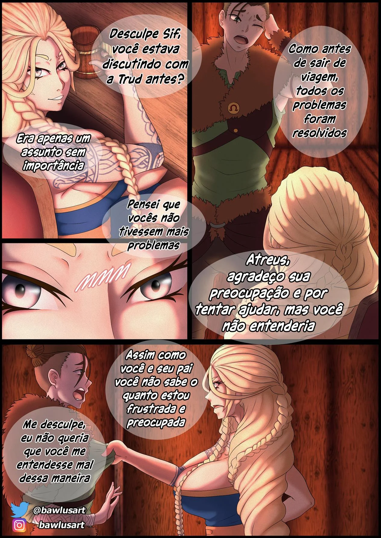 A Vingan&ccedil;a de Sif &ndash; Hentai Sem Censura &ndash; Todo Traduzido