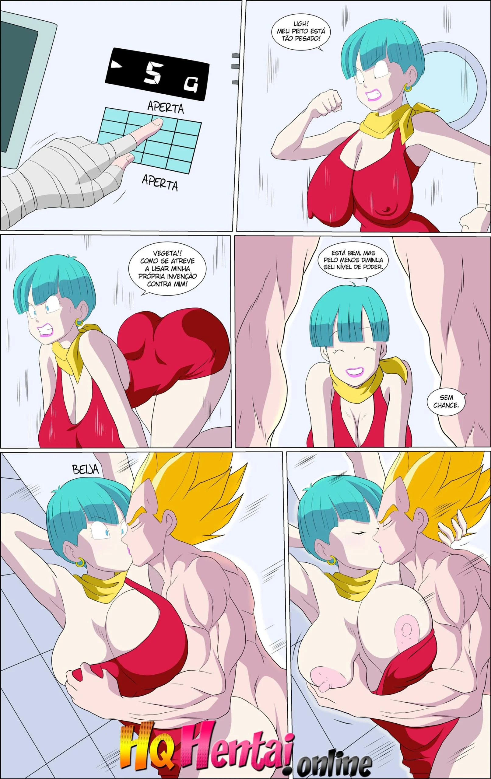 A Vingan&ccedil;a de Vegeta &ndash; Exibicionismo &ndash; Tradu&ccedil;&atilde;o Nacional