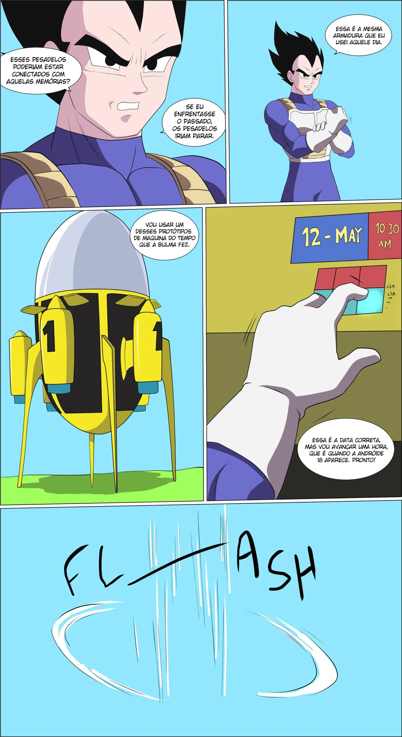 A Vingan&ccedil;a de Vegeta &ndash; Exibicionismo &ndash; Tradu&ccedil;&atilde;o Nacional