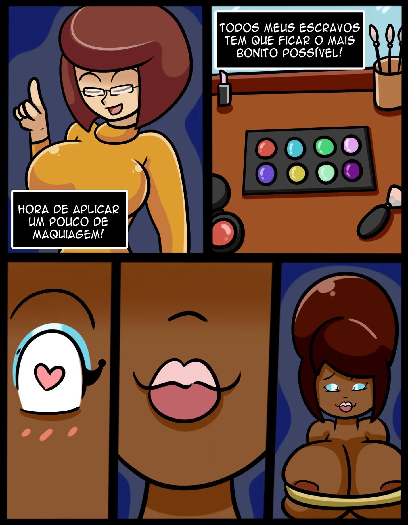 A vingan&ccedil;a de Velma &ndash; Cartoon &ndash; Ler Quadrinho Completos