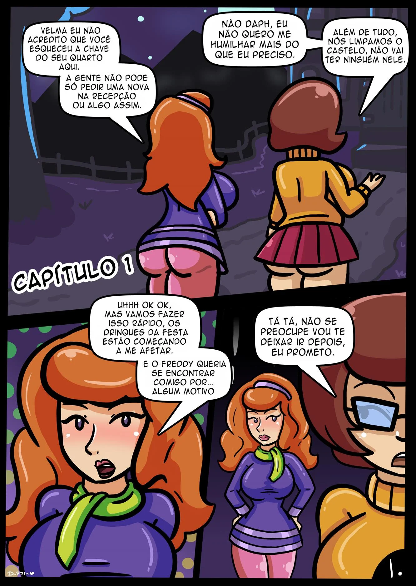 A vingan&ccedil;a de Velma &ndash; Cartoon &ndash; Ler Quadrinho Completos