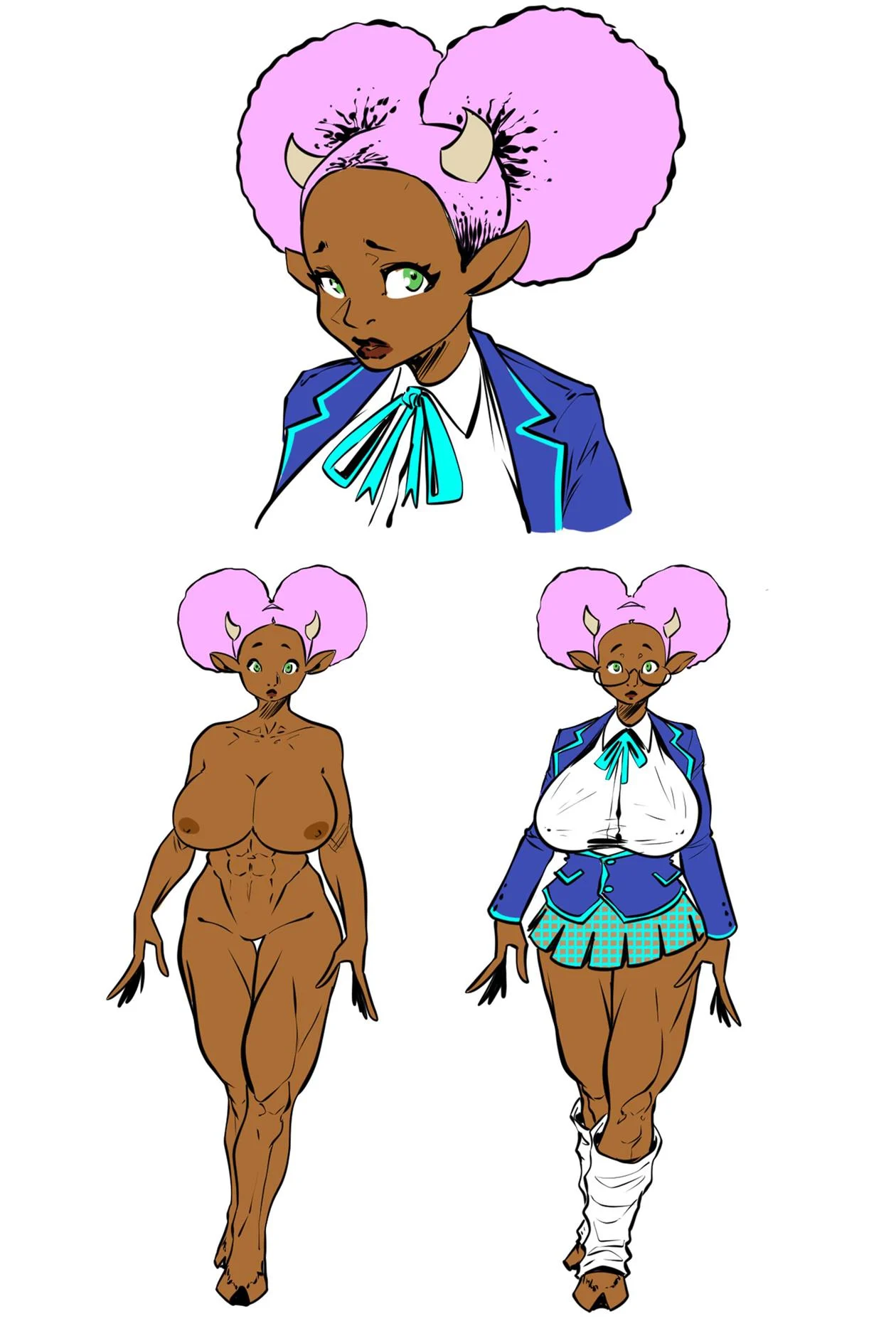 Academia das Garotas Monstro 3 – Colegial – Tradução Nacional