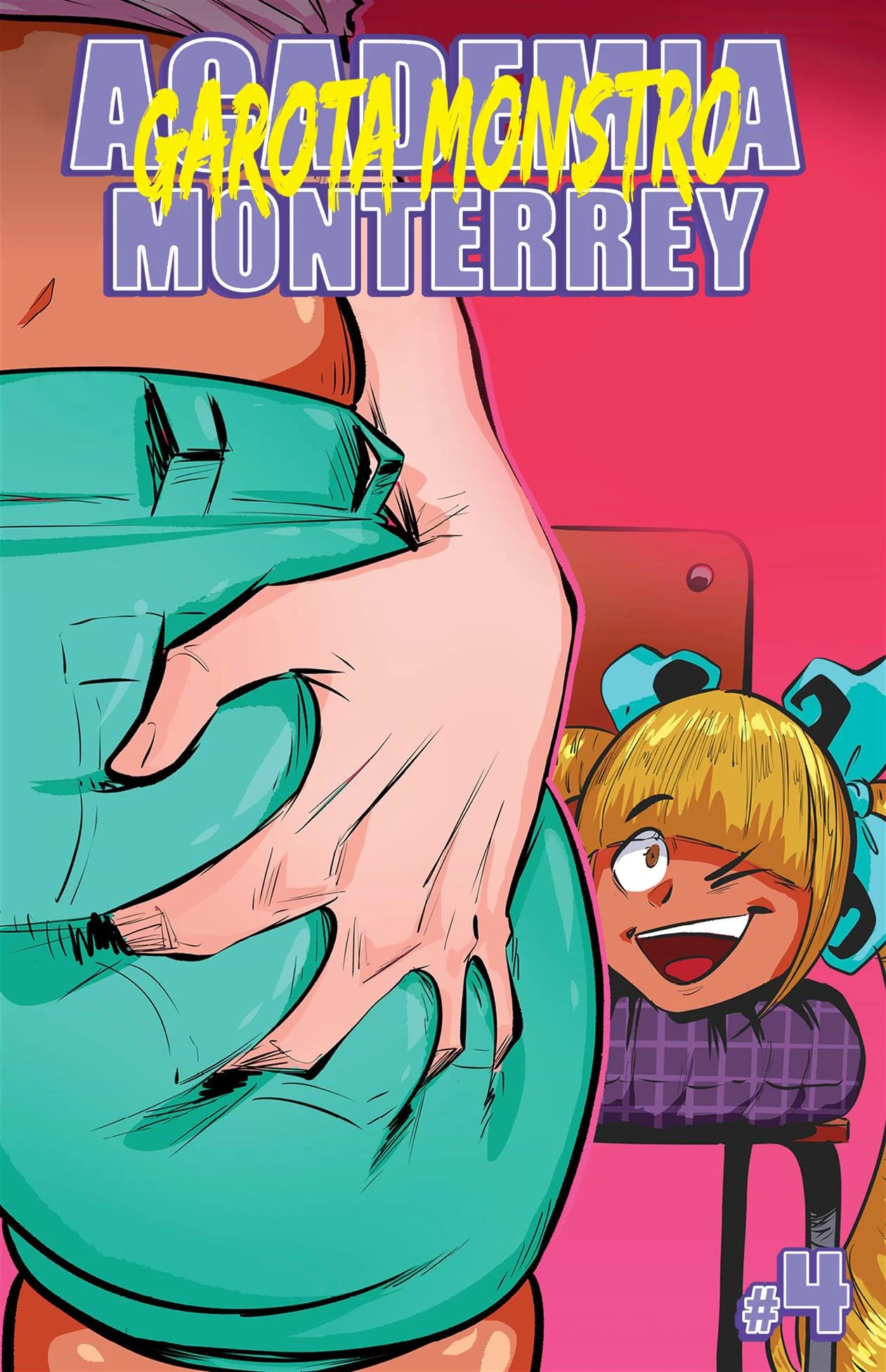 Academia das Garotas Monstro 4 &ndash; Cartoon &ndash; Ler Quadrinho Porno PT-BR