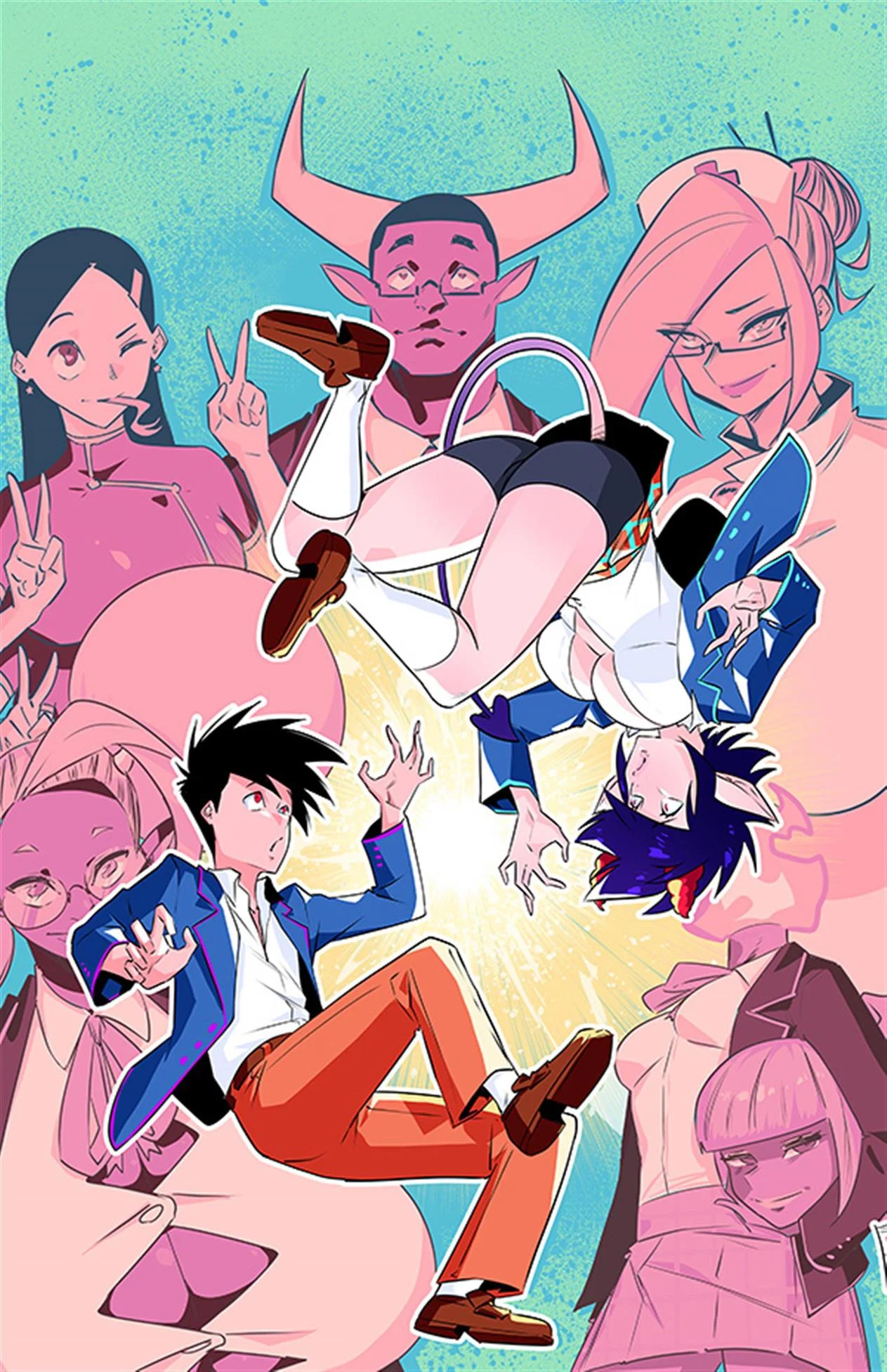 Academia das Garotas Monstro 4 &ndash; Cartoon &ndash; Ler Quadrinho Porno PT-BR