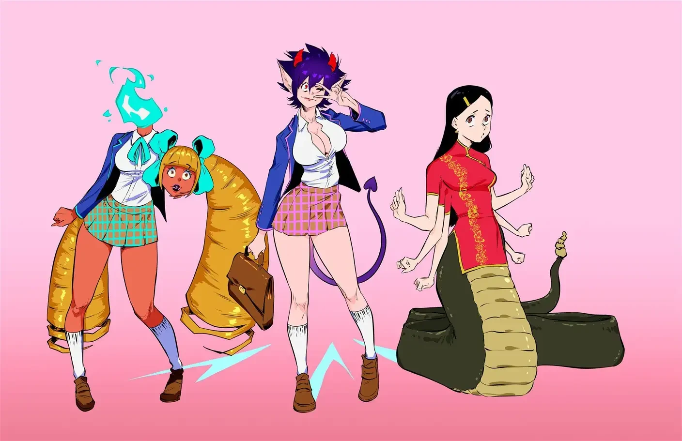 Academia das Garotas Monstro 6 &ndash; Peit&otilde;es &ndash; Completo