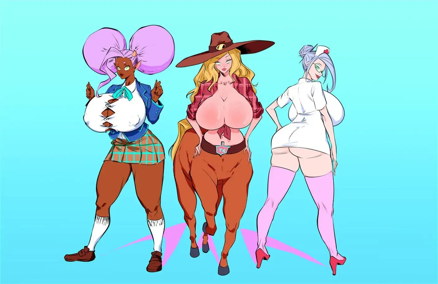 Academia das Garotas Monstro 6 &ndash; Peit&otilde;es &ndash; Completo