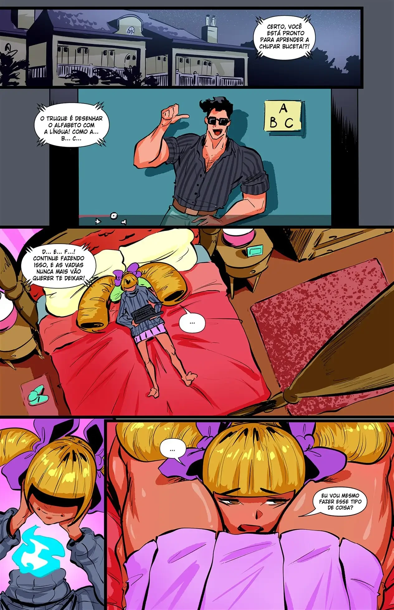 Academia das Garotas Monstro 6 &ndash; Peit&otilde;es &ndash; Completo