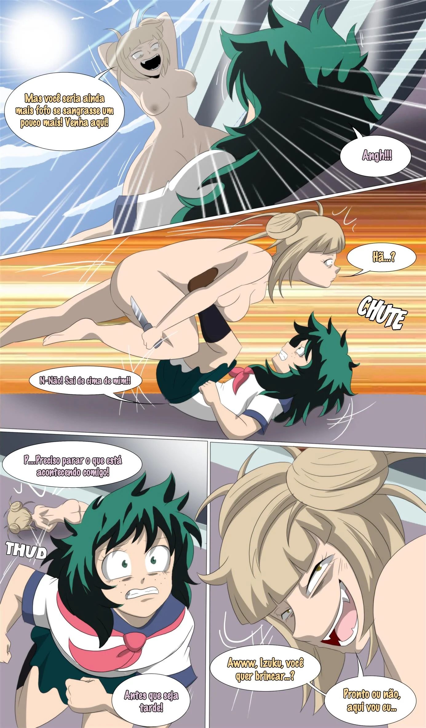 Academia das Heroínas Vadias – Hentai – Ler Quadrinho Porno PT-BR