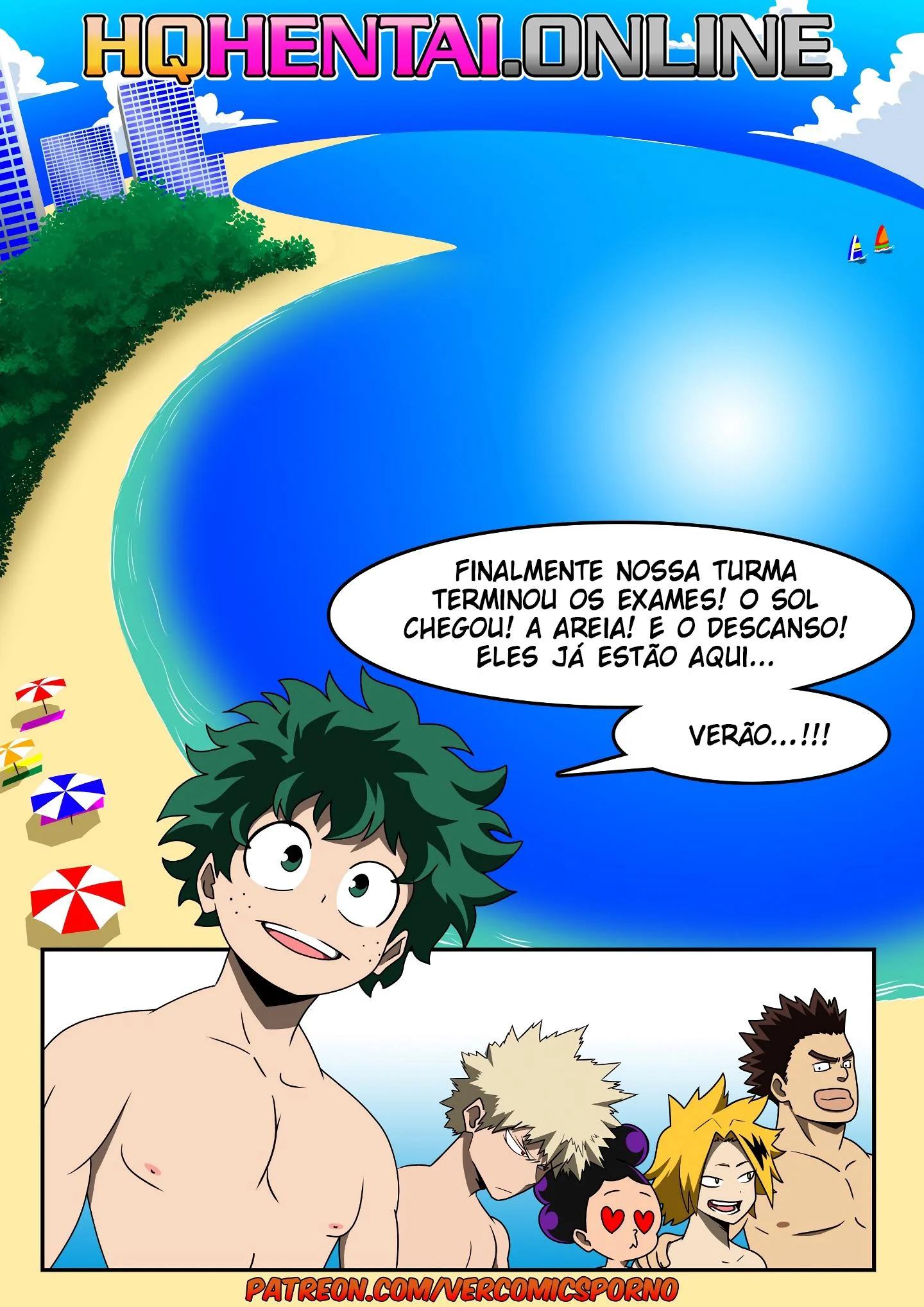 Academia pervertida de ver&atilde;o &ndash; Nemuri Kayama Hentai &ndash; Todo em PT-BR