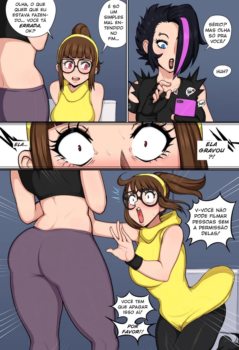 Afrobull, A Dumb Comic – Futanari Hentai – Tradução Completa