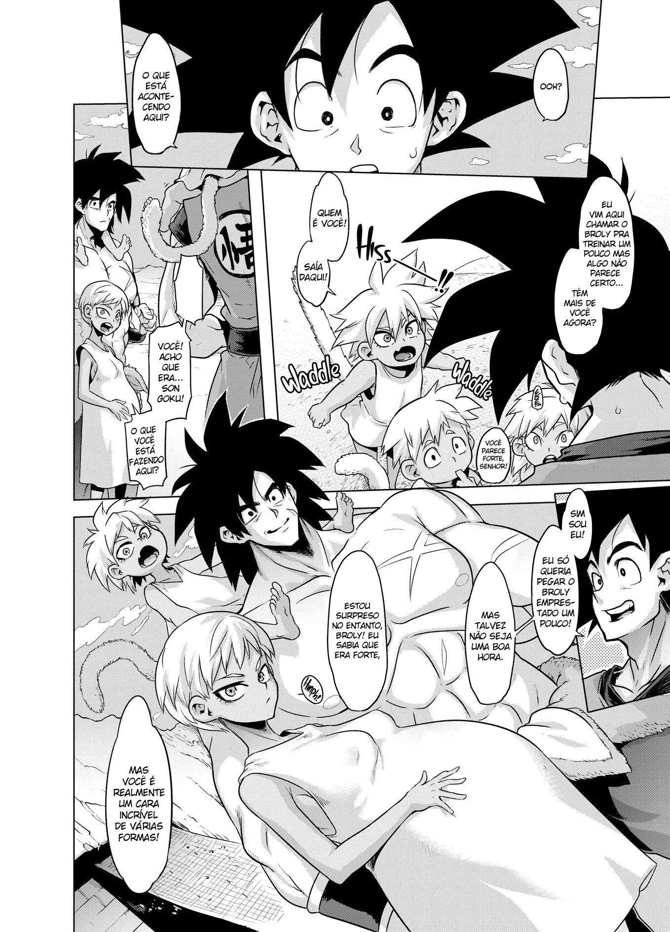 Ajudando Broly com a ere&ccedil;&atilde;o &ndash; Bombado &ndash; Todo em PT-BR