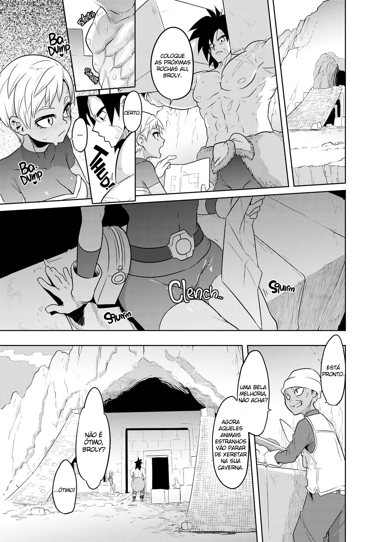 Ajudando Broly com a ere&ccedil;&atilde;o &ndash; Bombado &ndash; Todo em PT-BR