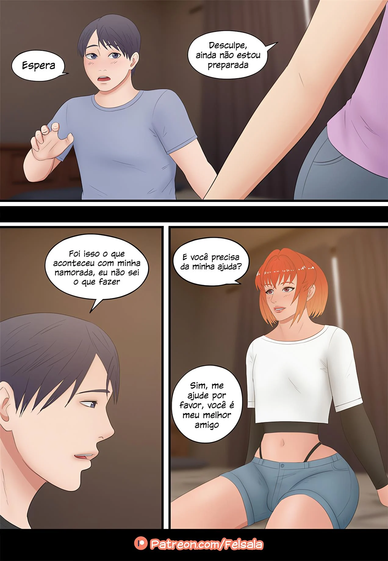 Ajudando o amigo &ndash; Trap &ndash; Hentai em Portugu&ecirc;s