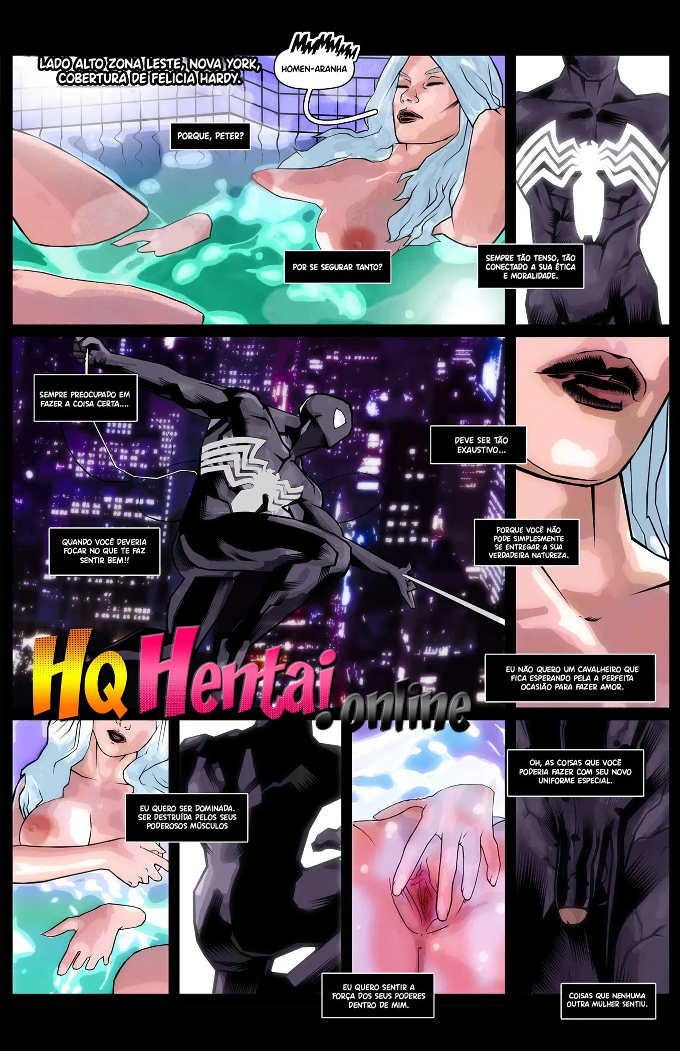 Anal For&ccedil;ado com a Gata Negra &ndash; Peit&otilde;es &ndash; Legendas em PT-BR