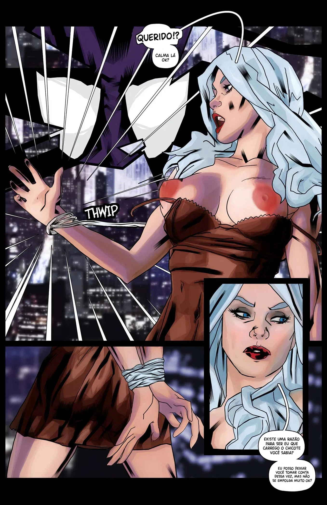 Anal For&ccedil;ado com a Gata Negra &ndash; Peit&otilde;es &ndash; Legendas em PT-BR