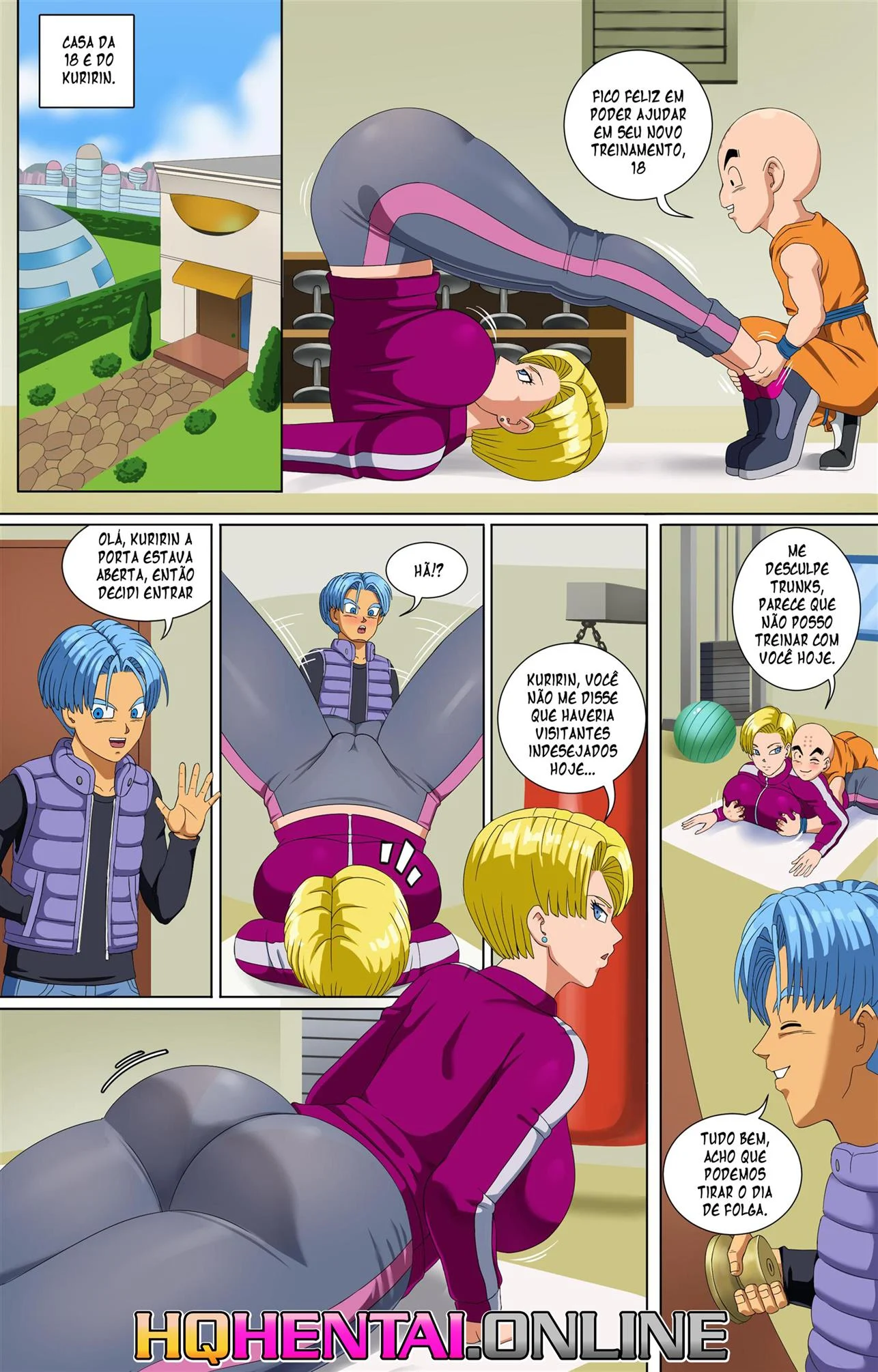 Androide 18 &agrave; venda &ndash; Dragon Ball Hentai &ndash; SuperHQ