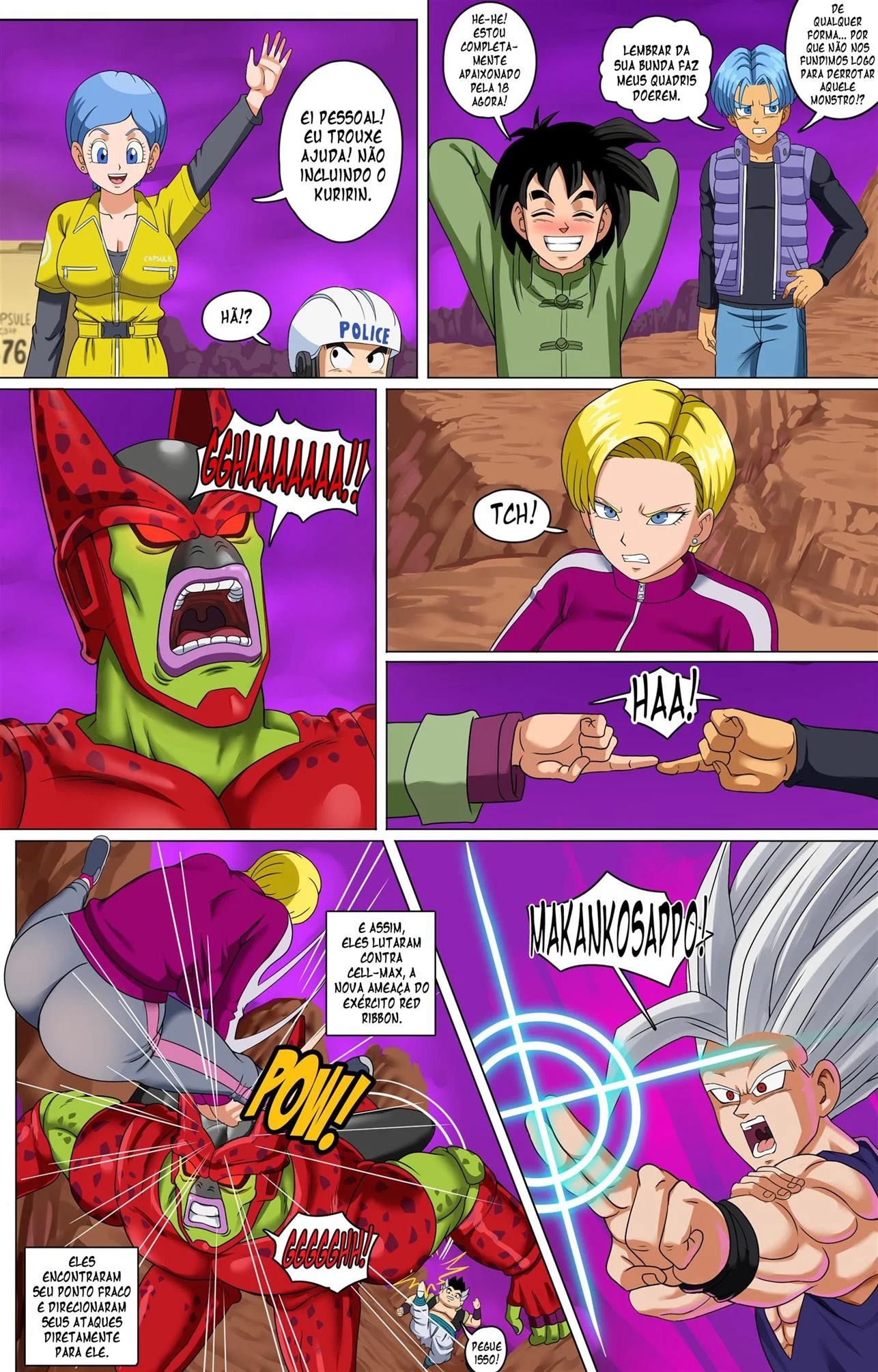 Androide 18 &agrave; venda &ndash; Dragon Ball Hentai &ndash; SuperHQ