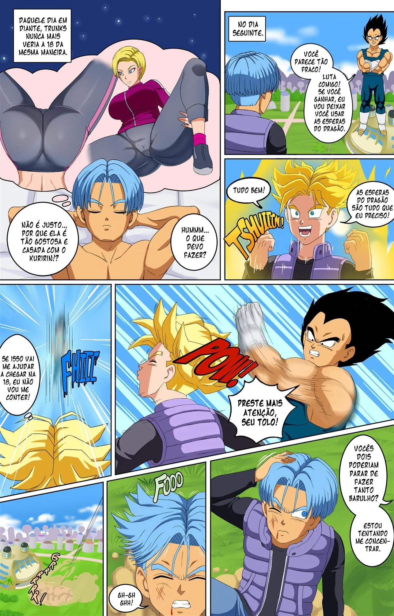 Androide 18 &agrave; venda &ndash; Dragon Ball Hentai &ndash; SuperHQ