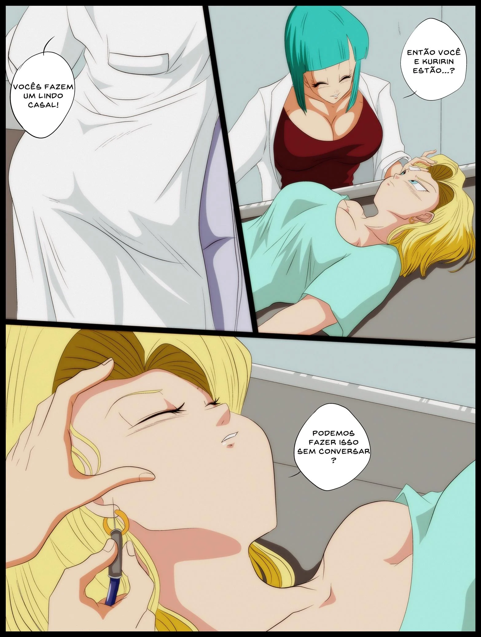 Andr&oacute;ide 18 x Bulma &ndash; Hentai Sem Censura &ndash; Tradu&ccedil;&atilde;o Completa