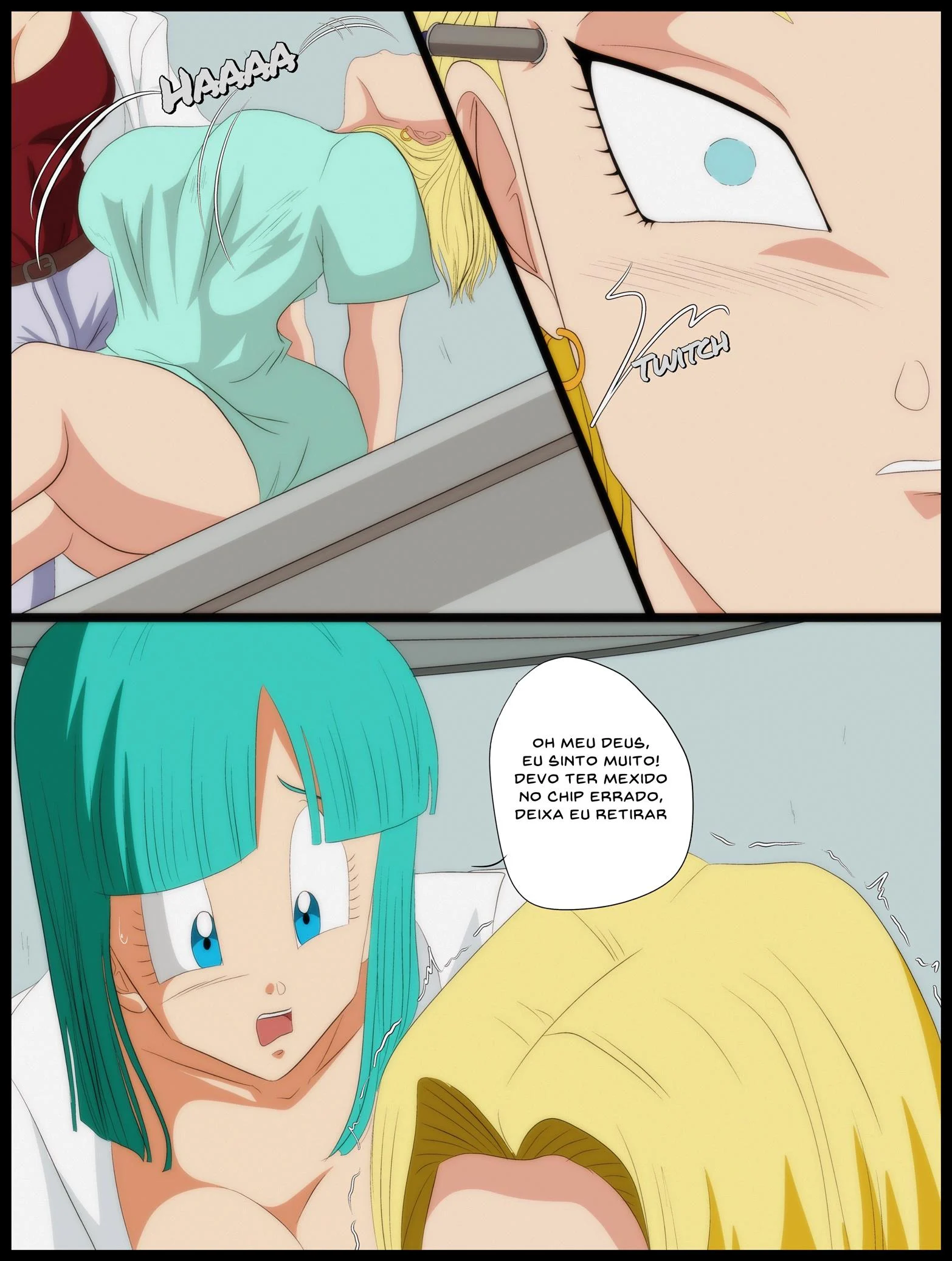 Andr&oacute;ide 18 x Bulma &ndash; Hentai Sem Censura &ndash; Tradu&ccedil;&atilde;o Completa