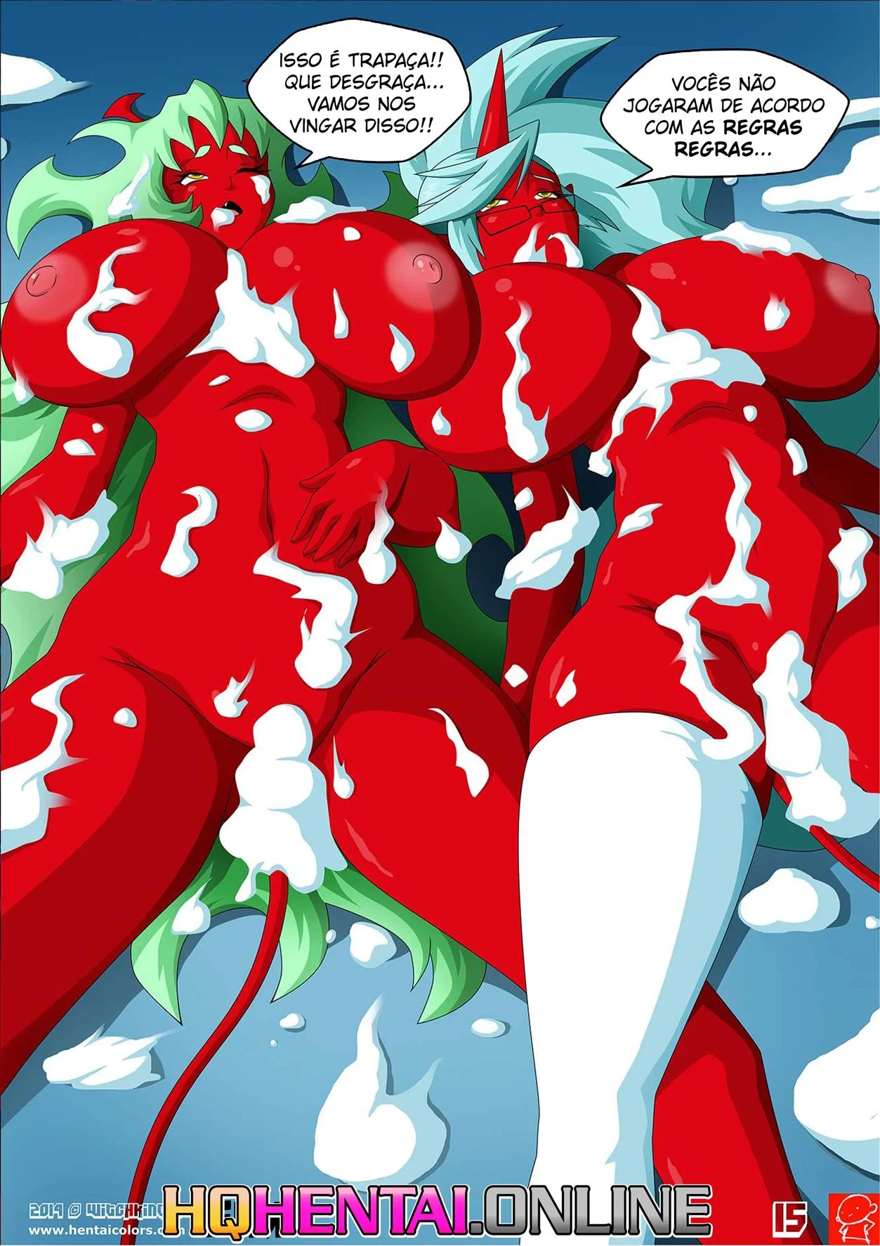 Anjinhas vs Diabinhas – Hentai Sem Censura – Tradução Completa