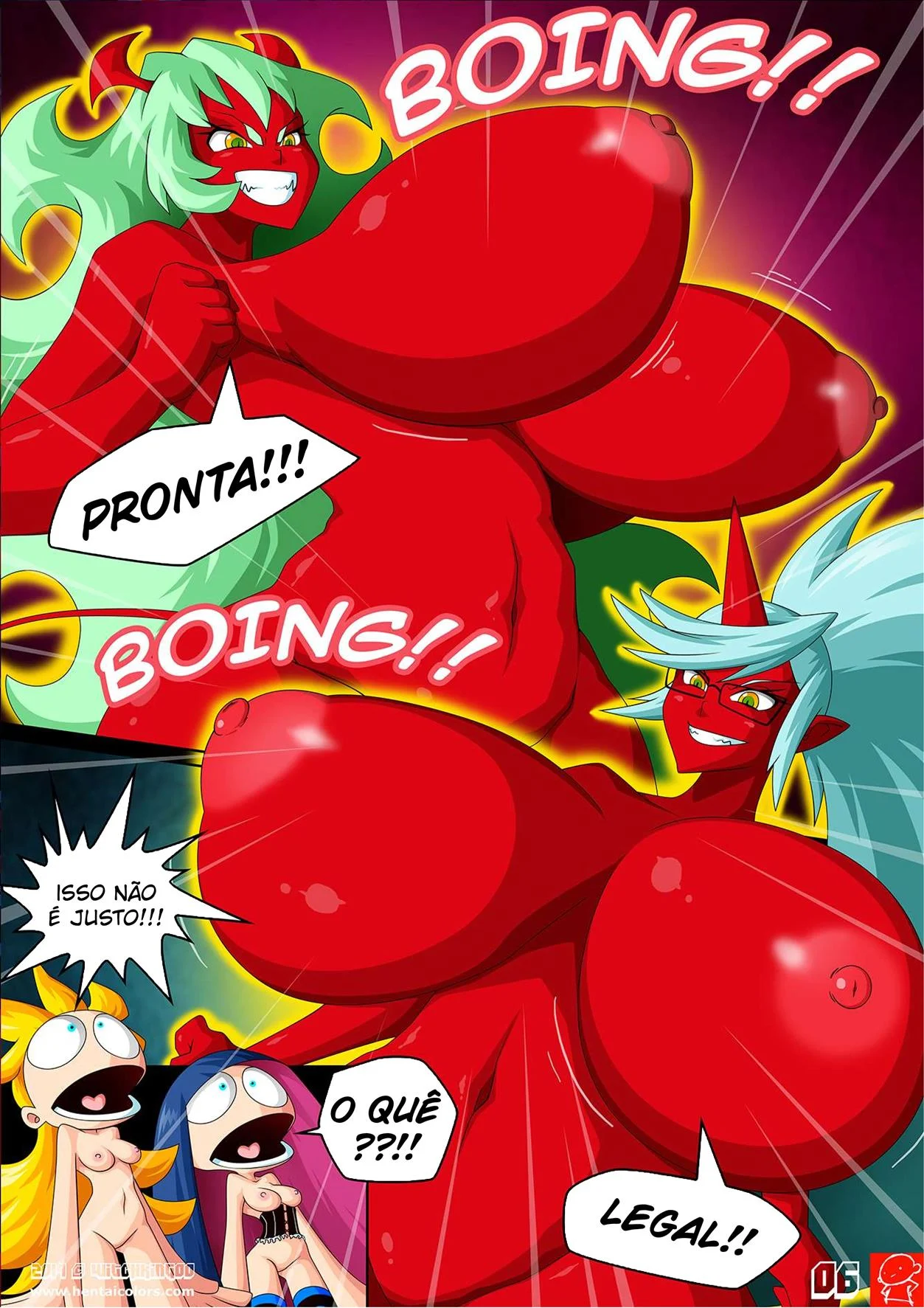 Anjinhas vs Diabinhas – Hentai Sem Censura – Tradução Completa