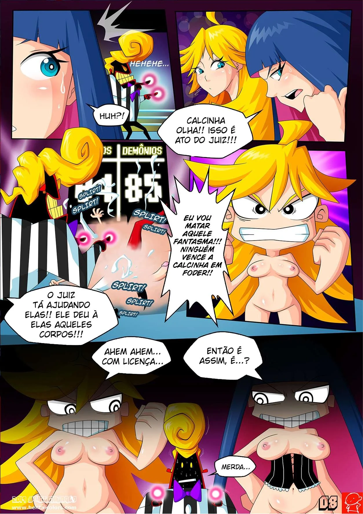 Anjinhas vs Diabinhas – Hentai Sem Censura – Tradução Completa