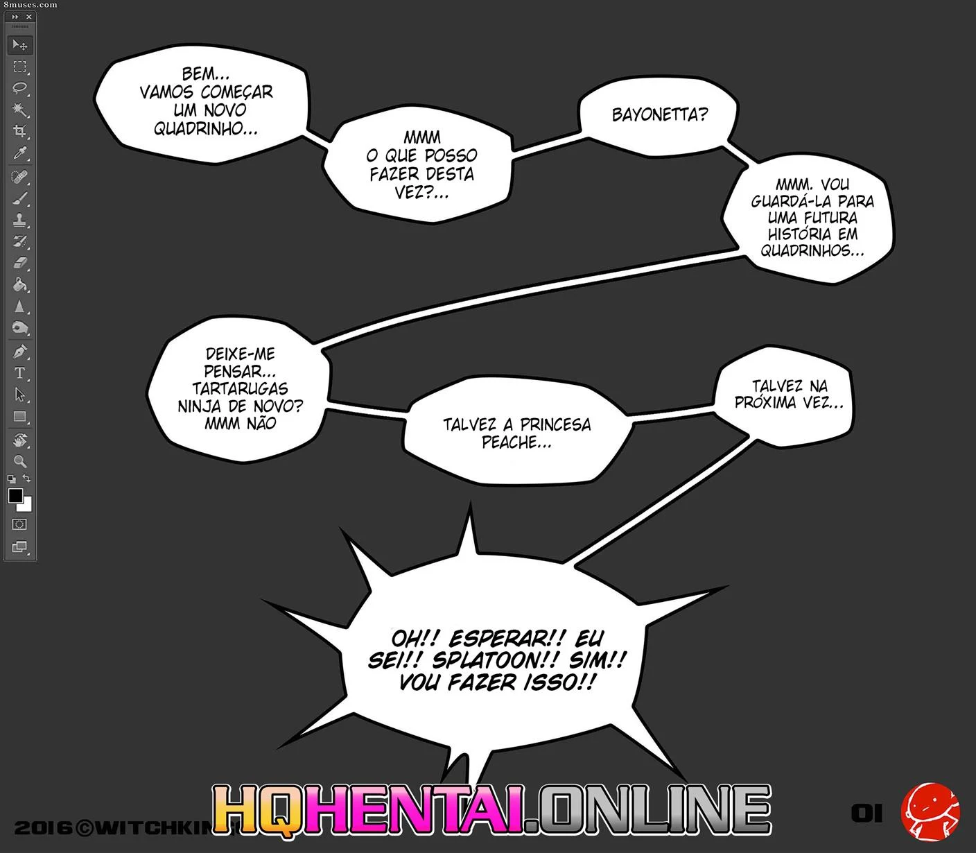 Aquilo n&atilde;o era tinta &ndash; Peit&otilde;es &ndash; Ler Quadrinho Porno PT-BR