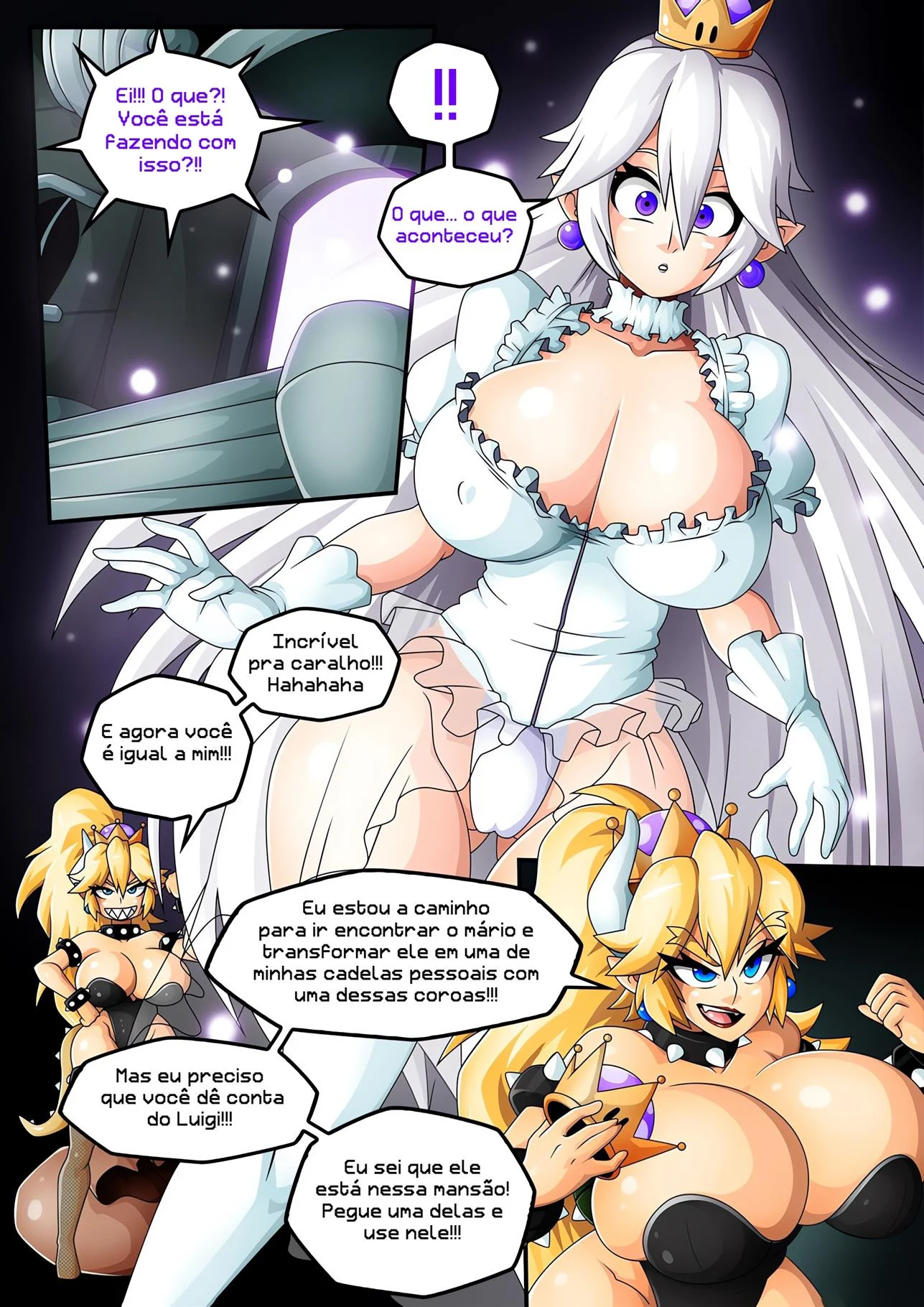 As aventuras de Bowsette &ndash; Garota Monstro &ndash; Legendas em PT-BR