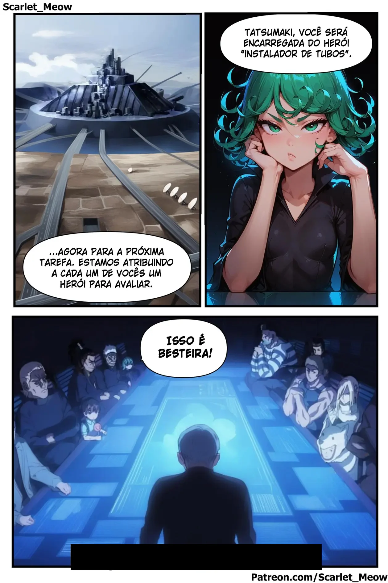 As Aventuras Pervertidas de Tatsumaki – One Punch Man Hentai – Em Português