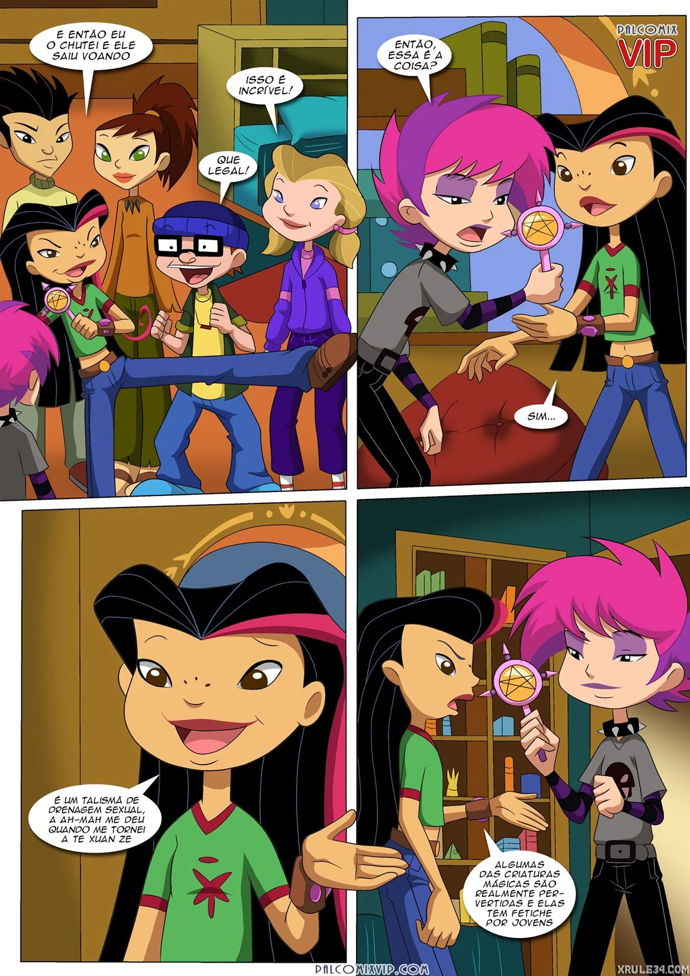 As aventuras sexuais de Juniper Lee &ndash; Juniper Lee Hentai &ndash; Ler Quadrinho Completos