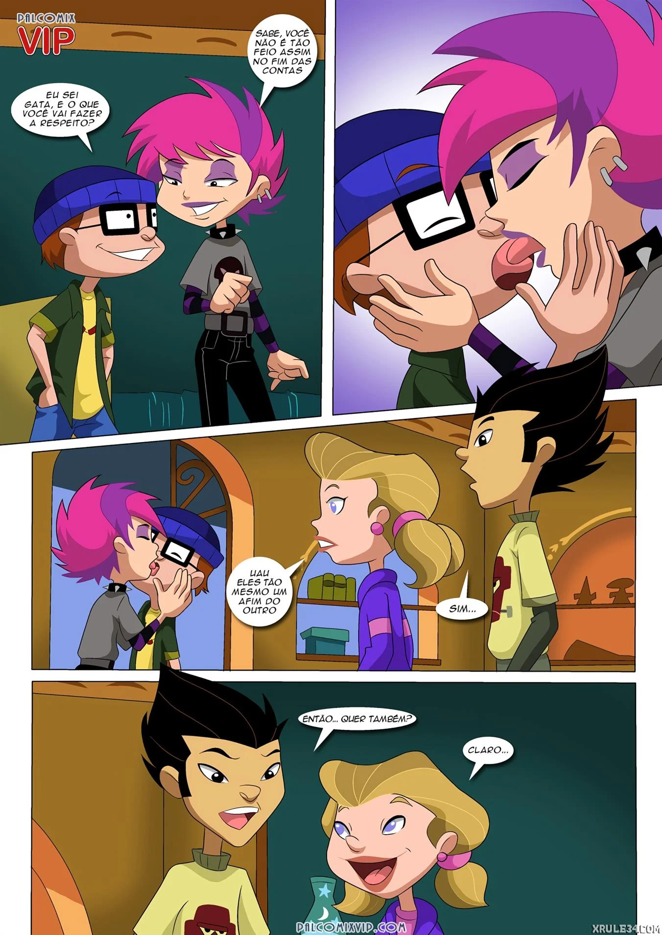 As aventuras sexuais de Juniper Lee &ndash; Juniper Lee Hentai &ndash; Ler Quadrinho Completos