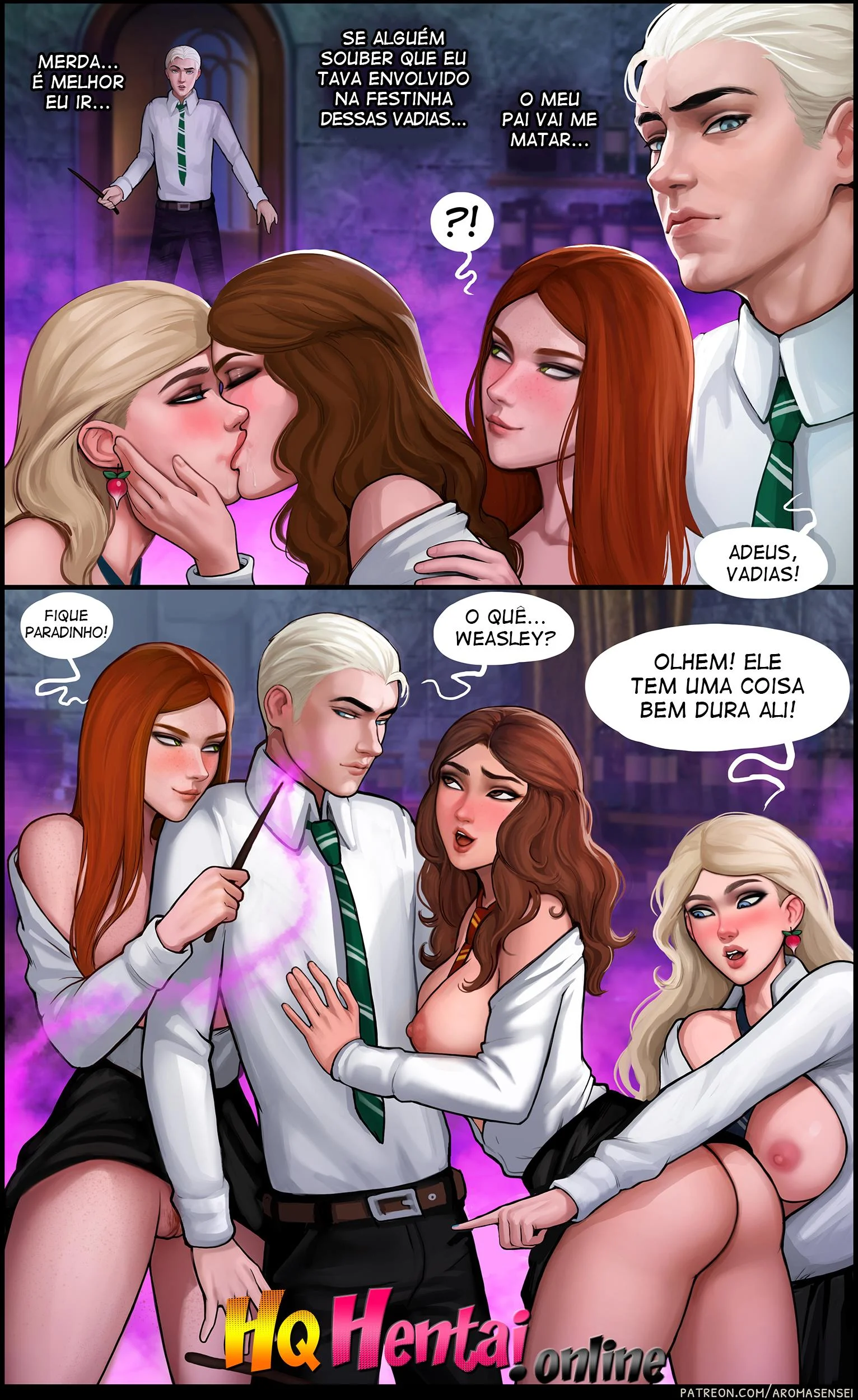 As Bruxinhas Safadas &ndash; Cartoon &ndash; Quadrinho em Portugu&ecirc;s PT-BR