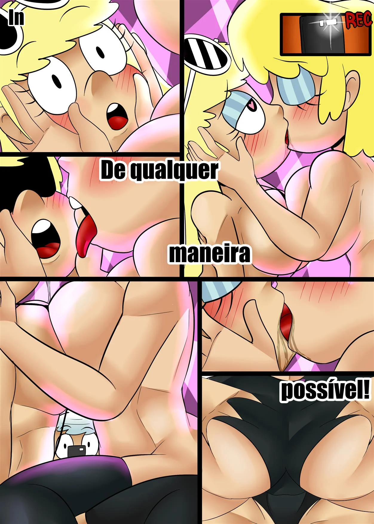 As Irm&atilde;s Loud no Clube de Strip &ndash; Peit&otilde;es &ndash; Todo em PT-BR