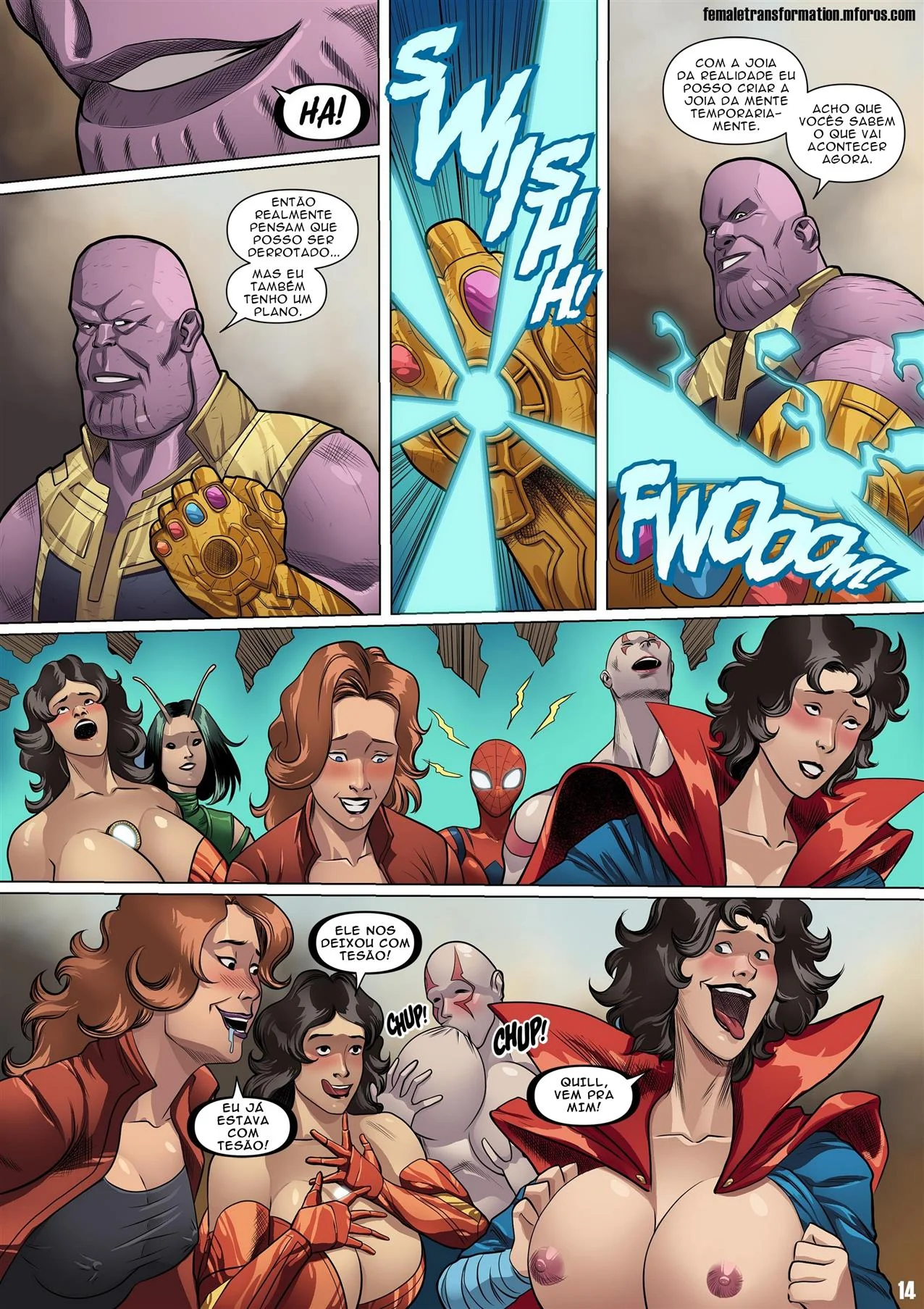 As vingadoras vadias &ndash; Cartoon &ndash; Tradu&ccedil;&atilde;o Completa