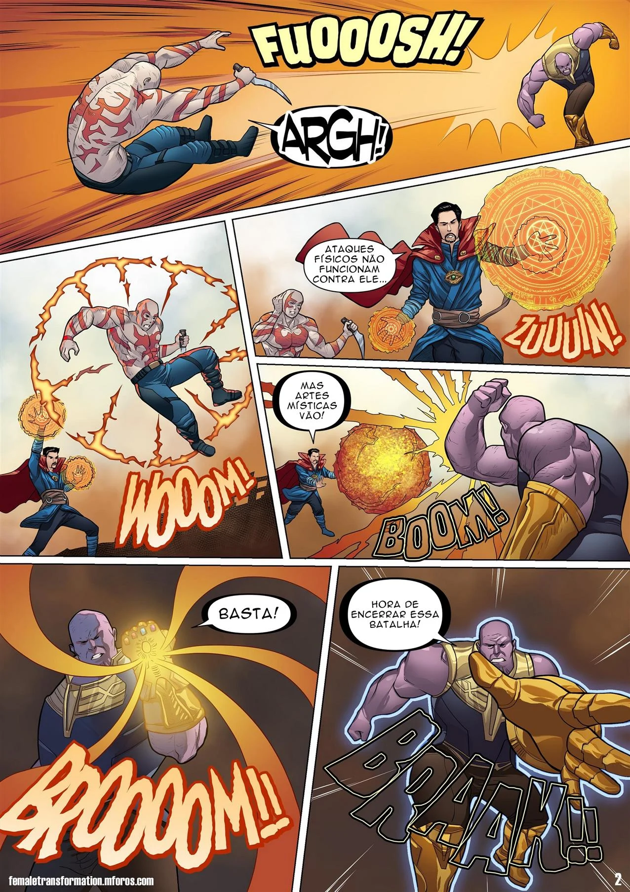 As vingadoras vadias &ndash; Cartoon &ndash; Tradu&ccedil;&atilde;o Completa