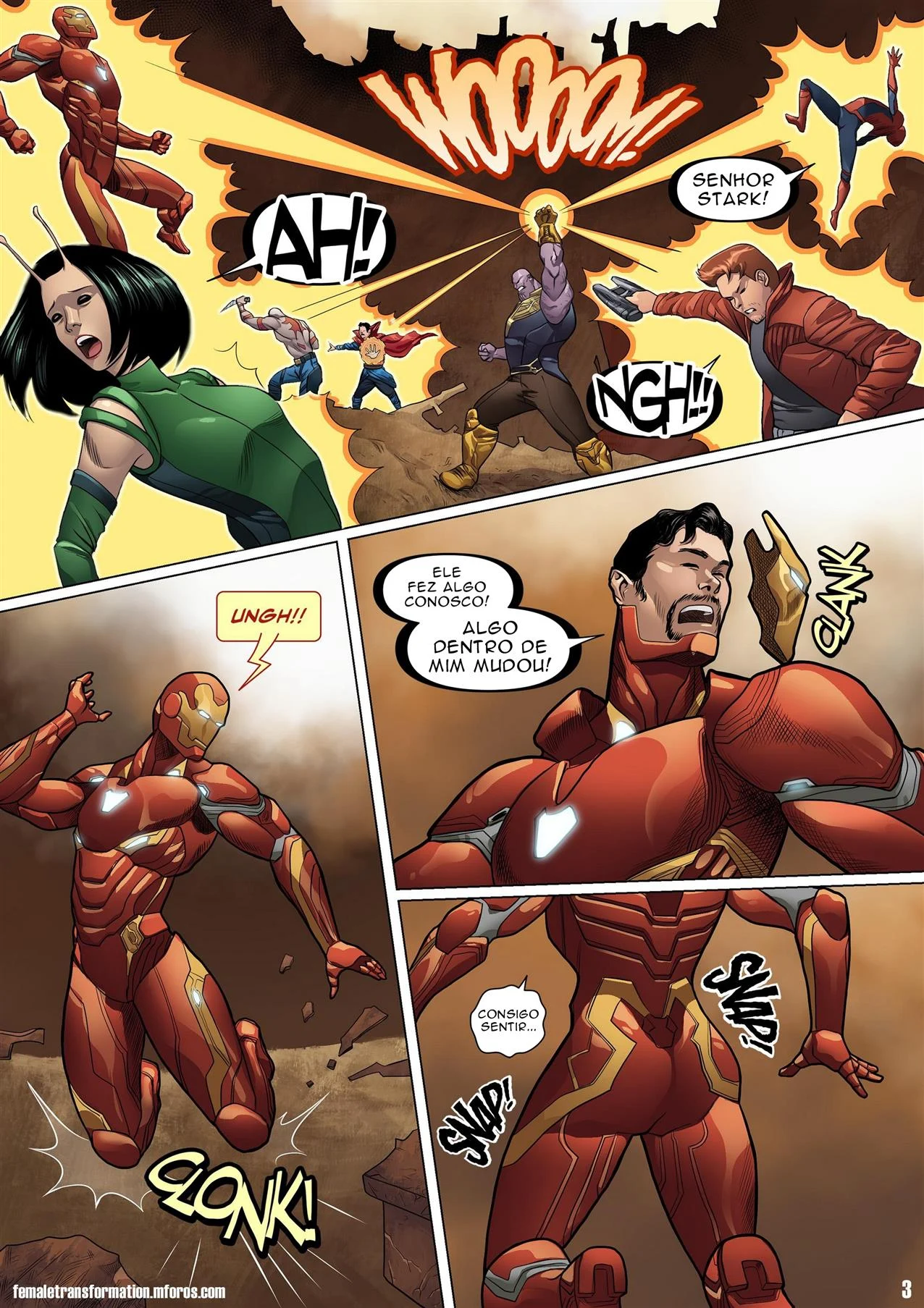 As vingadoras vadias &ndash; Cartoon &ndash; Tradu&ccedil;&atilde;o Completa